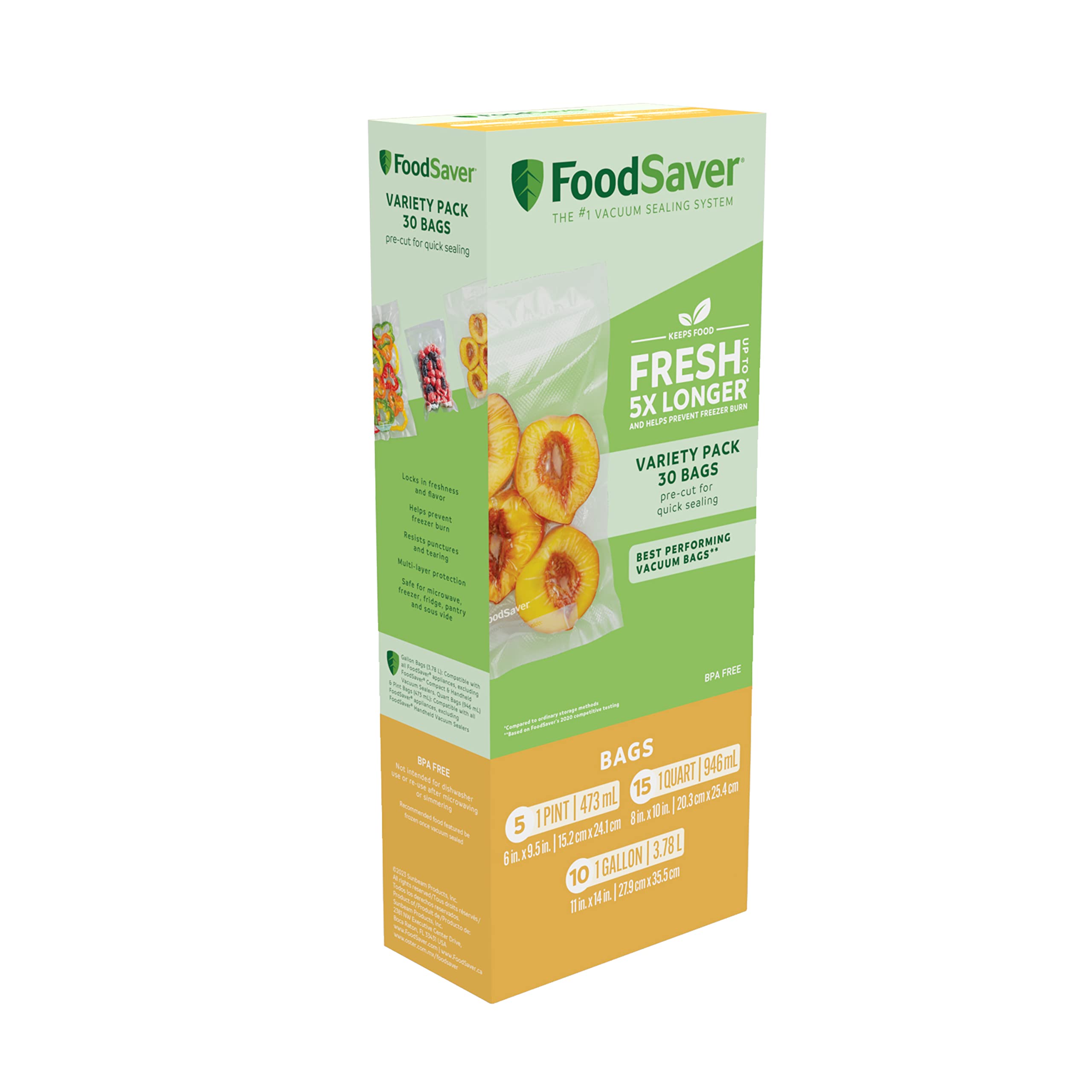 FoodSaver Vacuum Sealer Variety Pack