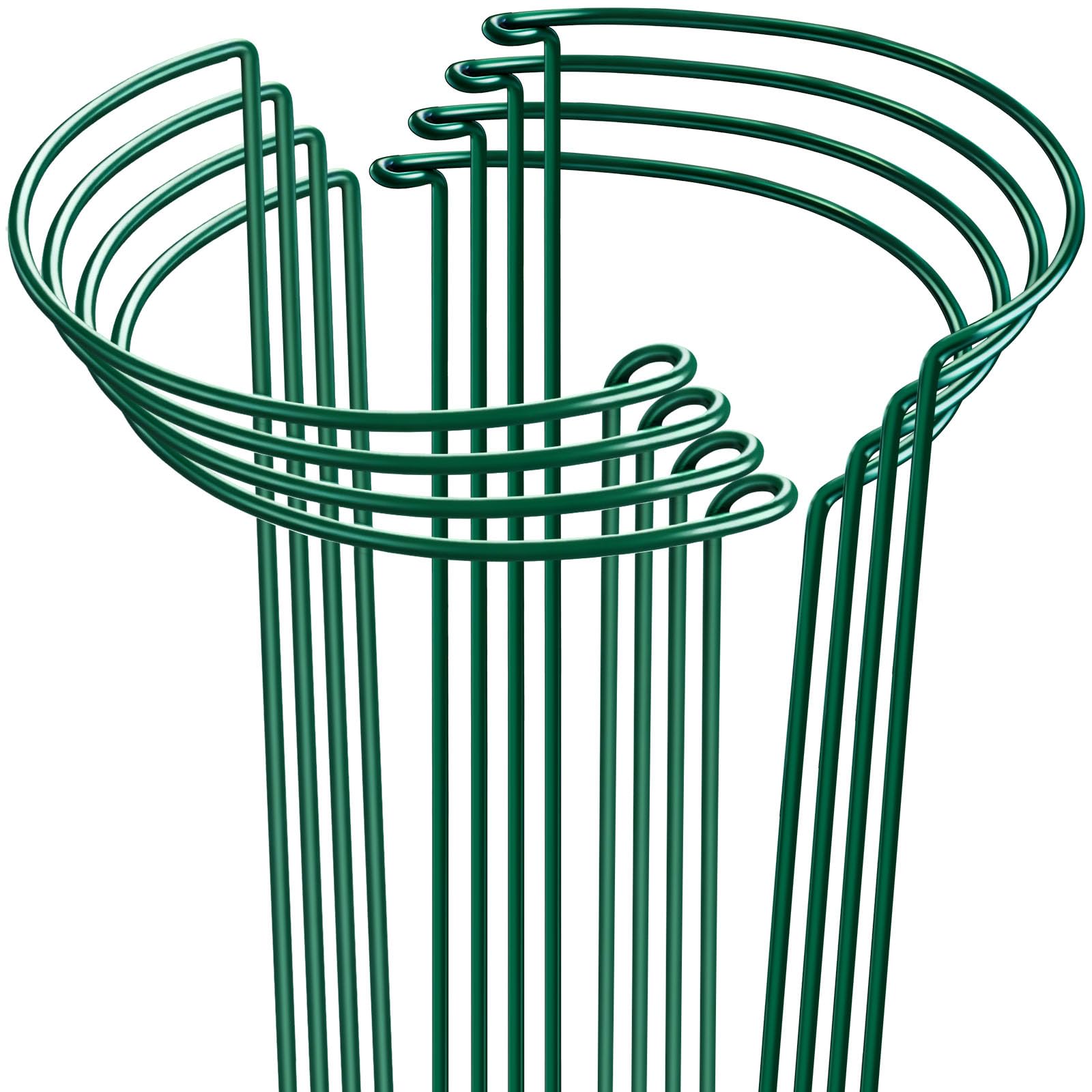 HiGift 15.8in Half-Round Stakes (8-pack)