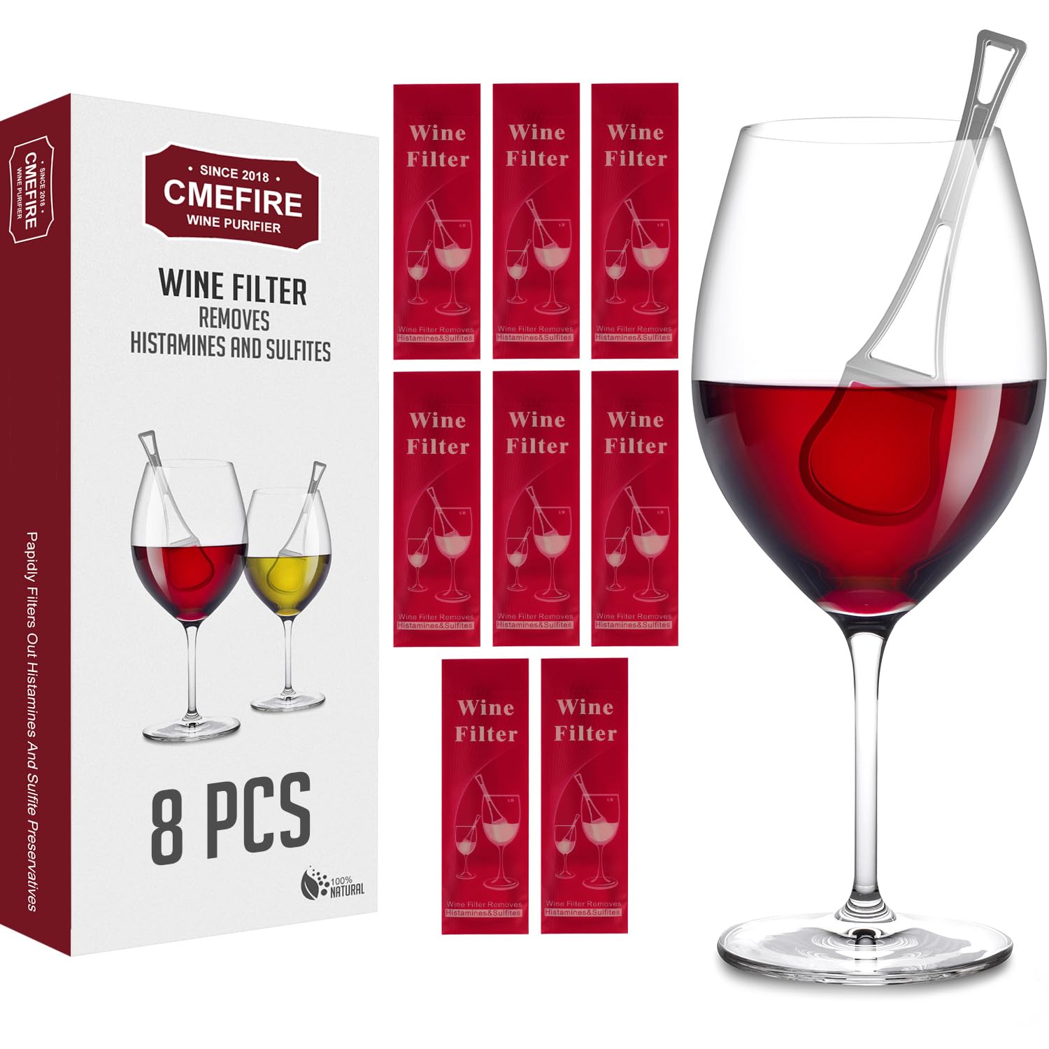 Wine Wands Filter (8 Pack)