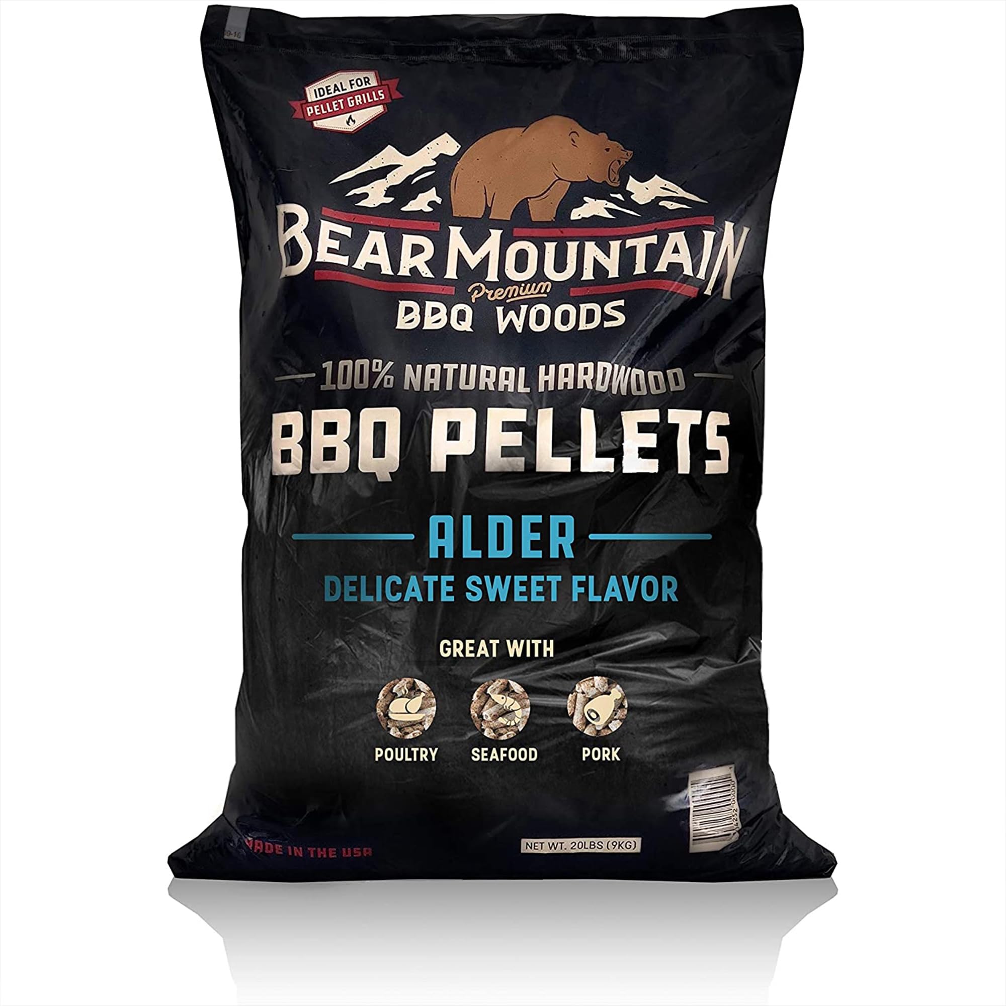 Bear Mountain Alder Pellets (20 lb)