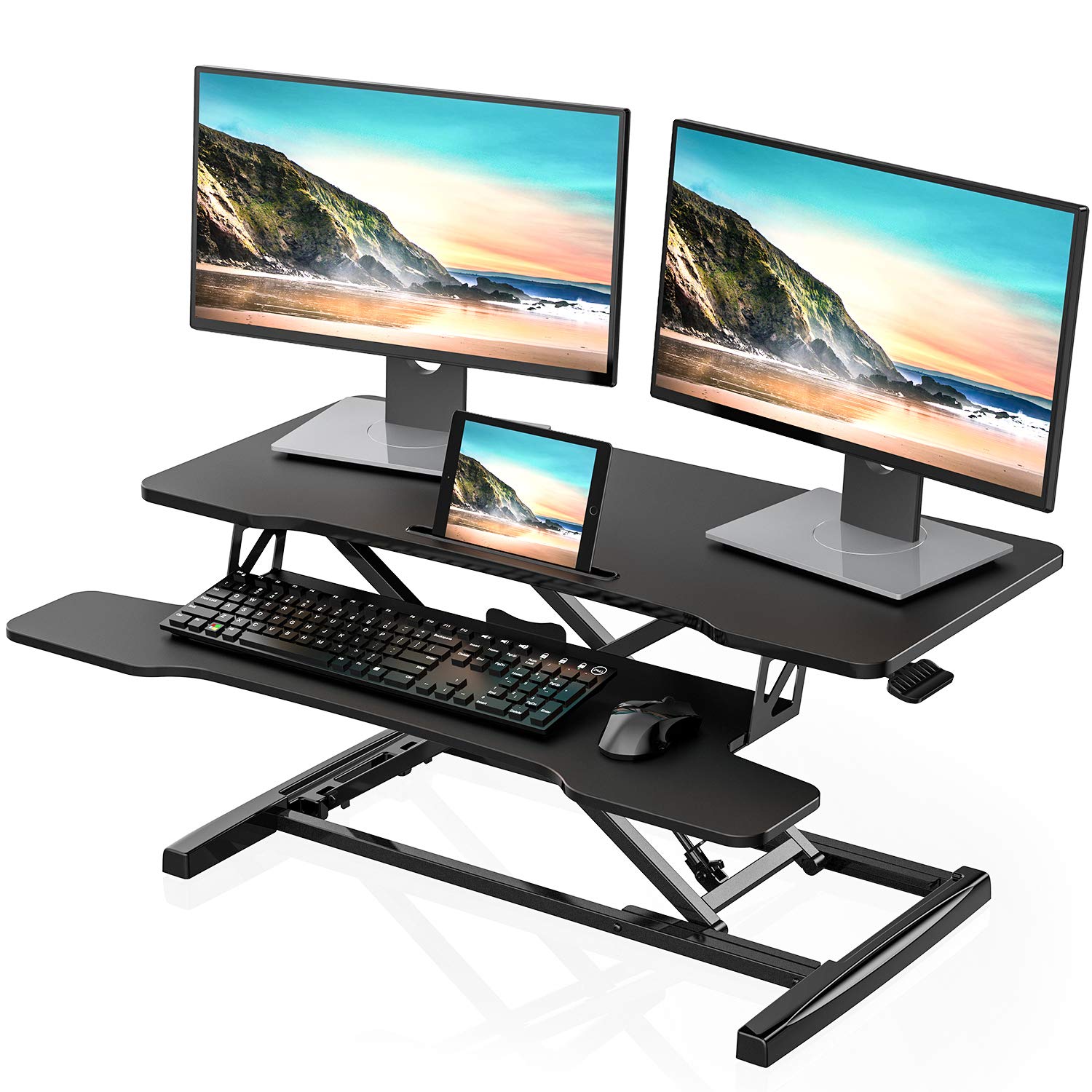 FITUEYES 36-inch Standing Desk Converter
