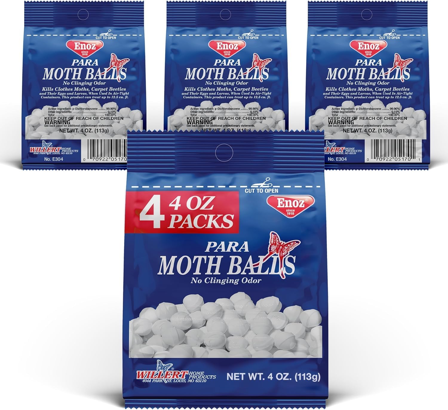 Enoz Para Moth Balls (Para‑dichlorobenzene)