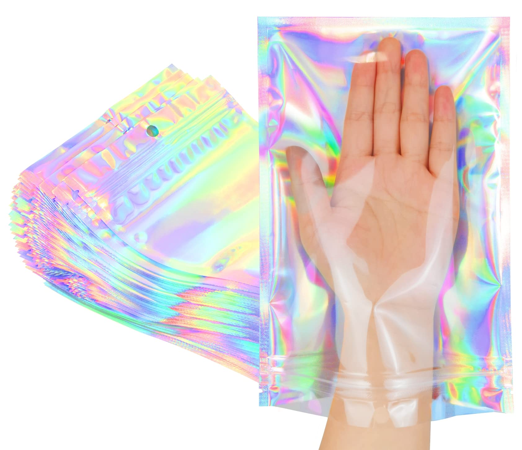 Holographic Resealable Bags 6x9