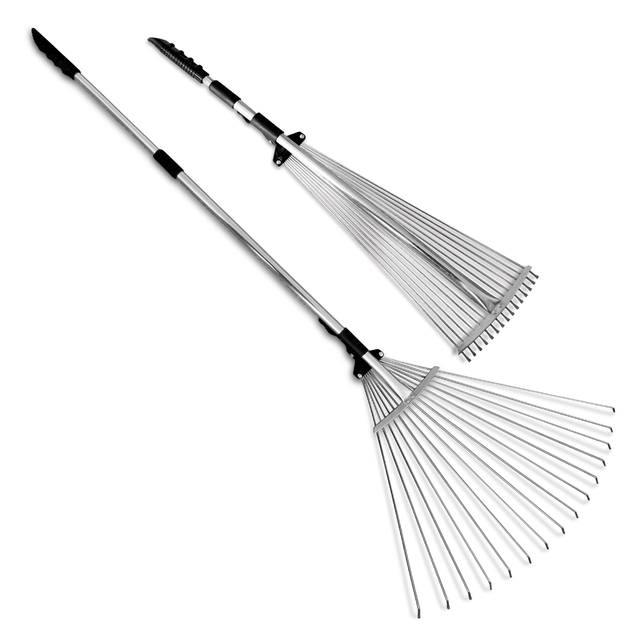TABOR TOOLS Telescopic Adjustable Rake