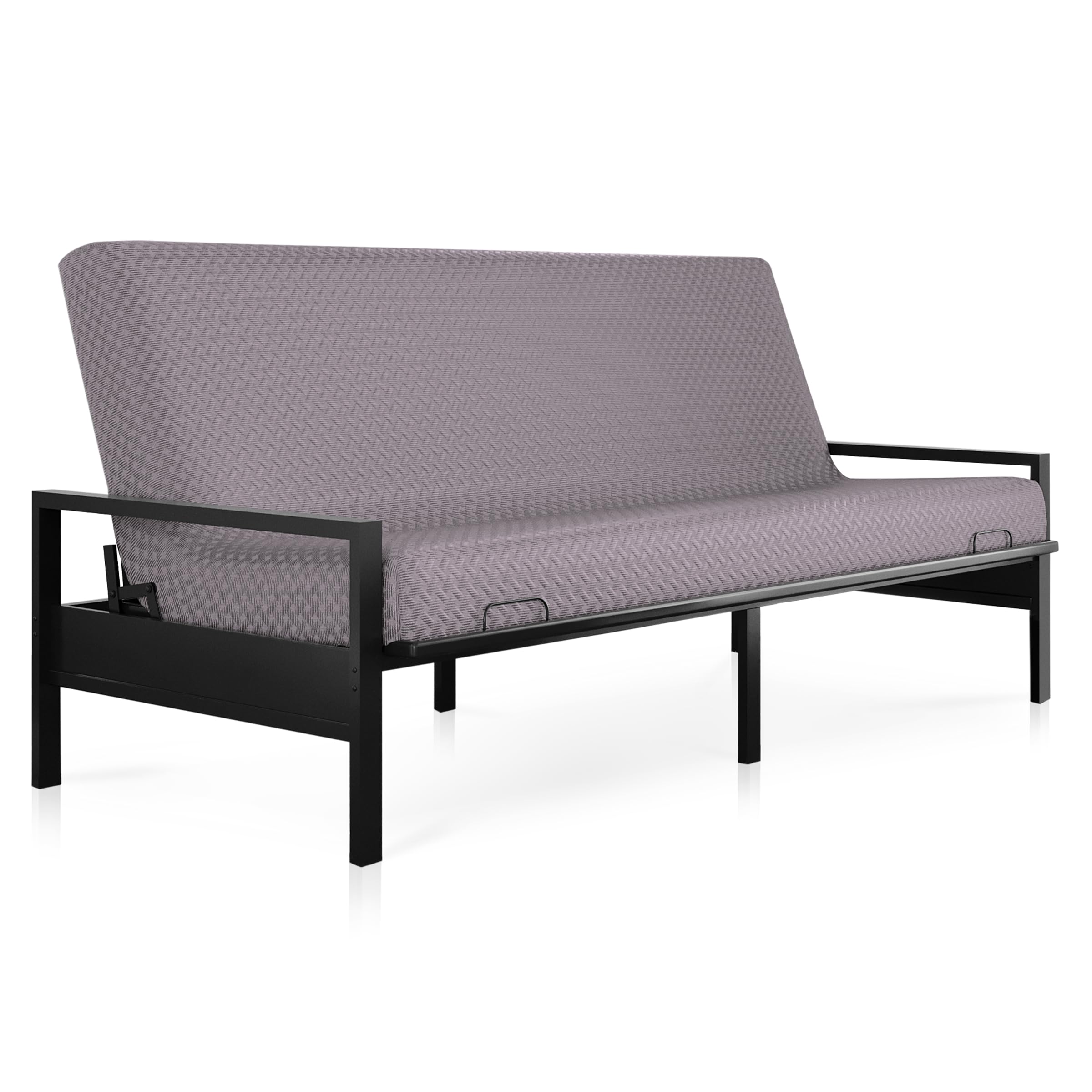 Milliard Memory Foam Futon Mattress – Full Size (Frame Not Included) (Grey)