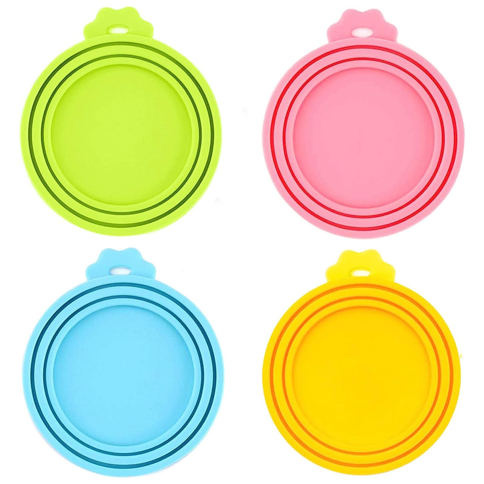 Silicone Can Covers 4-Pack (Multicolor)