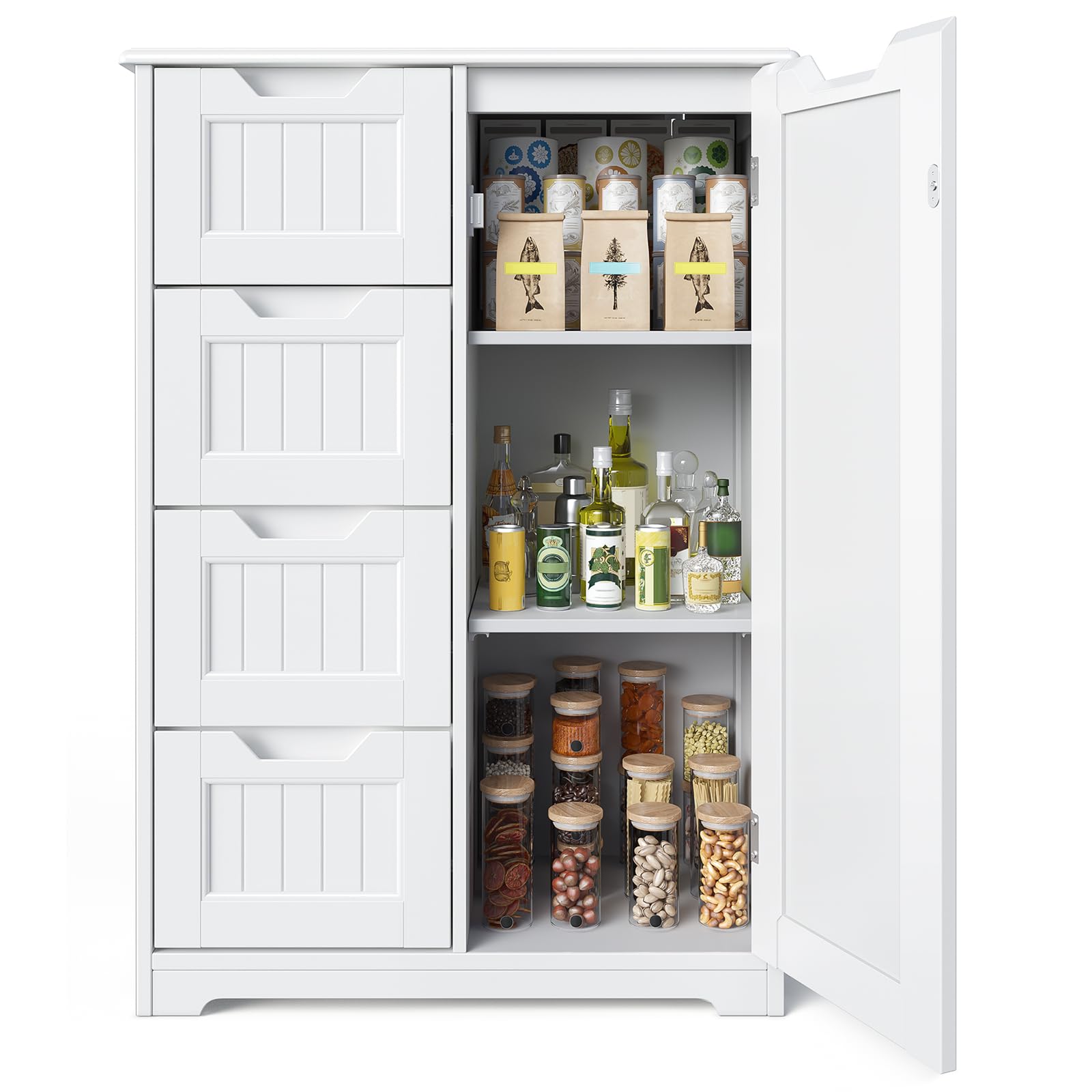 Gizoon 33" Small Pantry Cabinet