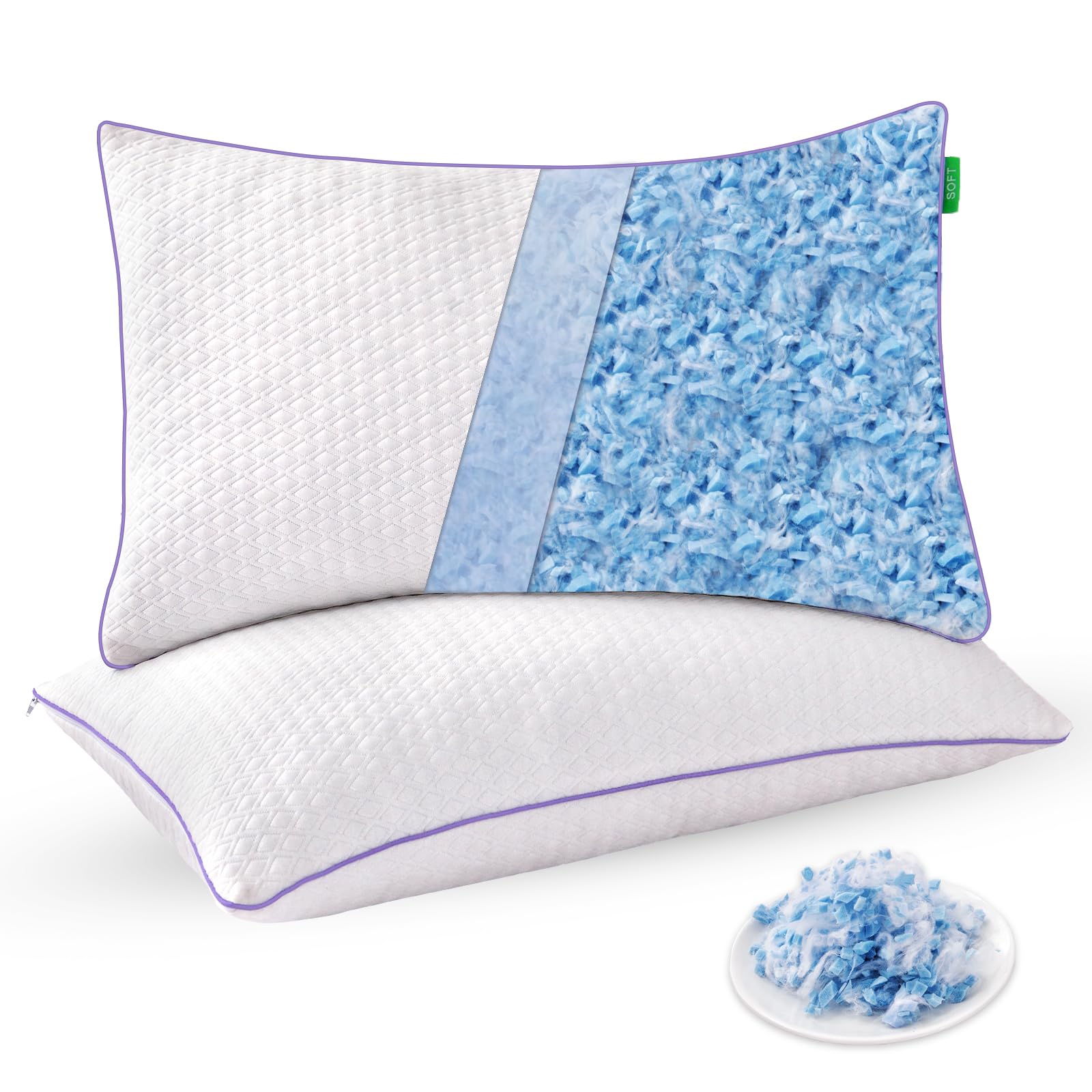 Favorland Shredded Cooling Pillow (Queen)