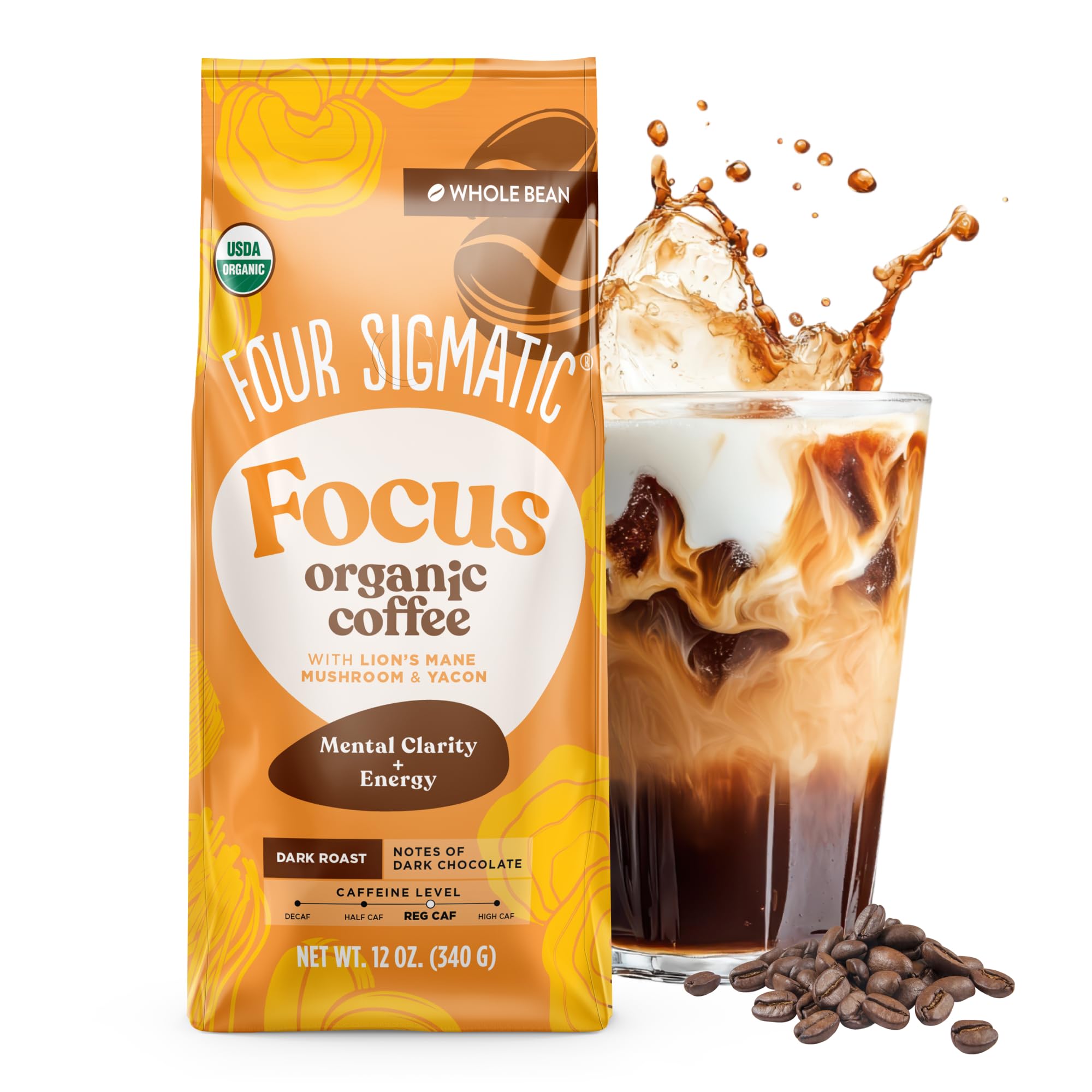 Four Sigmatic Dark Roast Whole Bean
