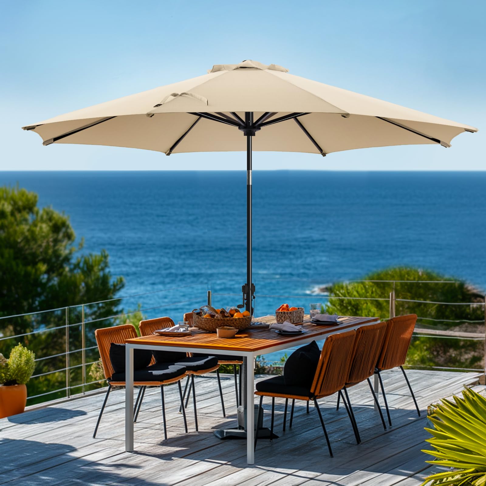 wikiwiki 9ft Market Umbrella