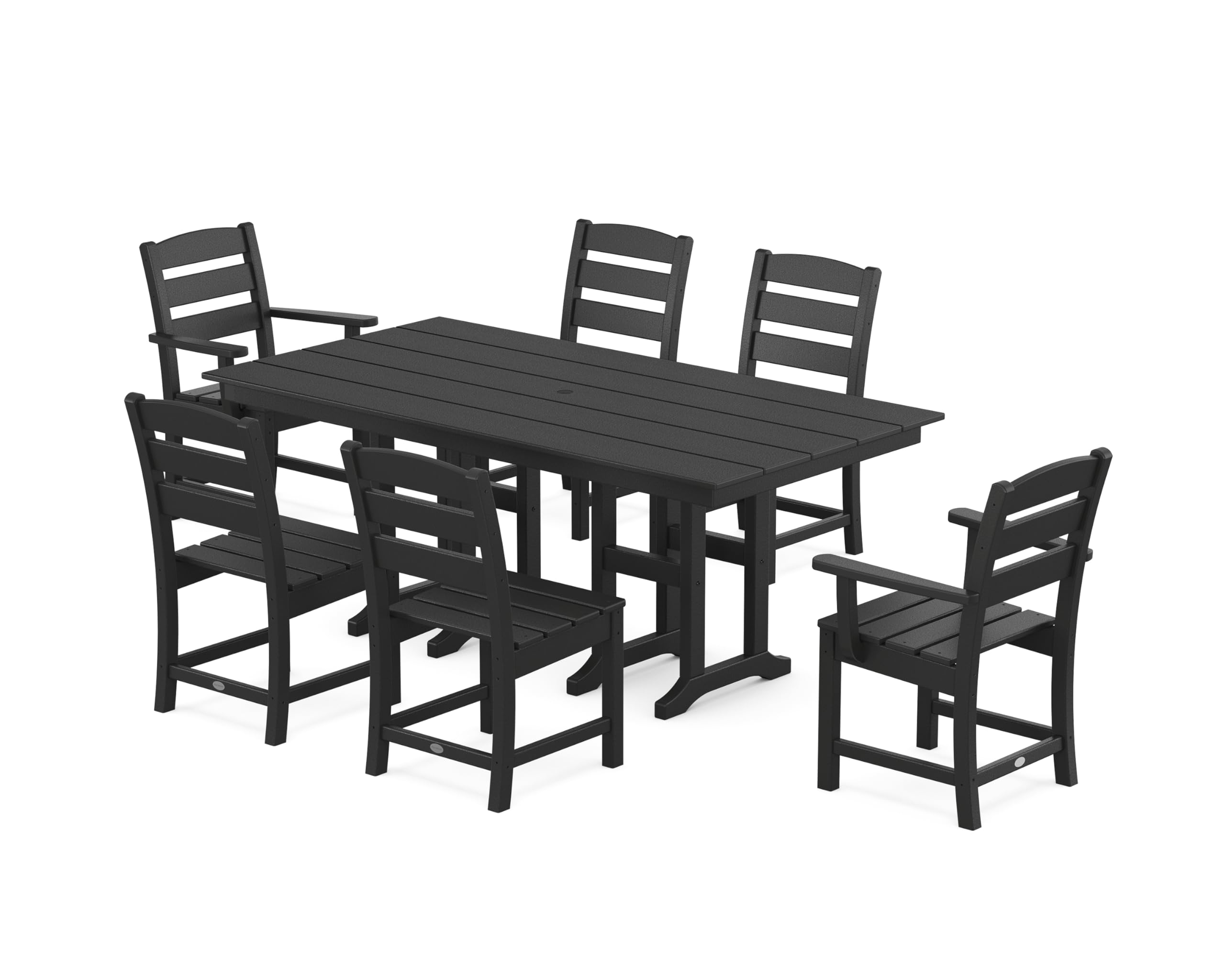 POLYWOOD Lakeside 7-Piece Dining Set