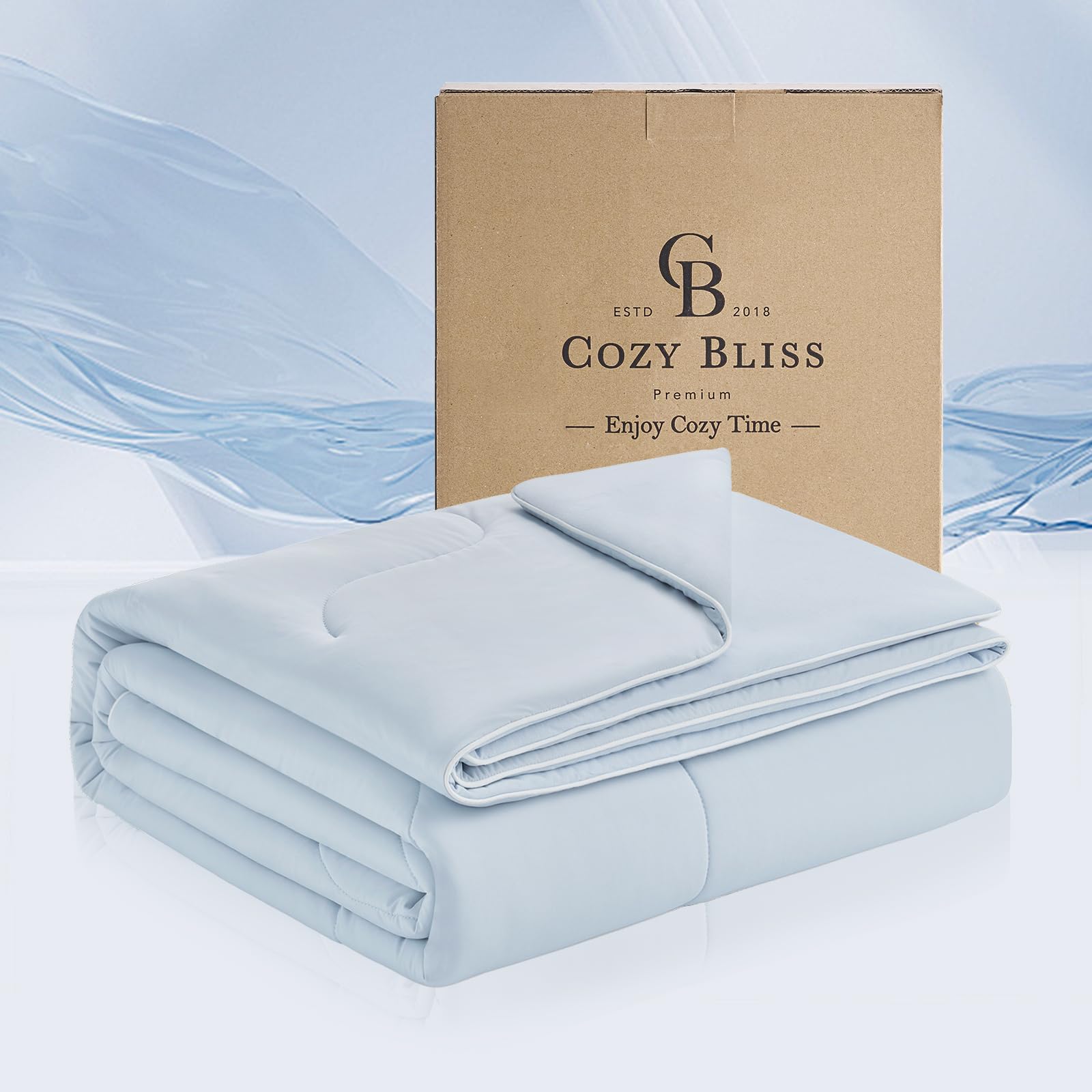 Cozy Bliss Sorona Cooling Comforter