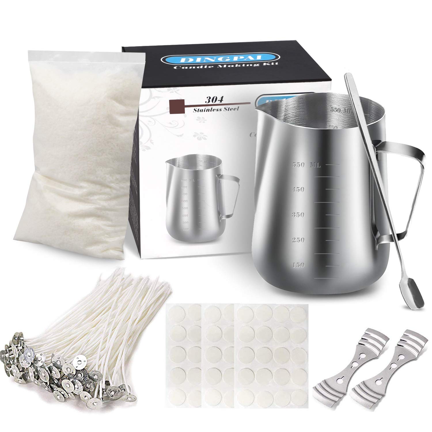 DIY Candle Making Kit — 550ml Stainless Pot