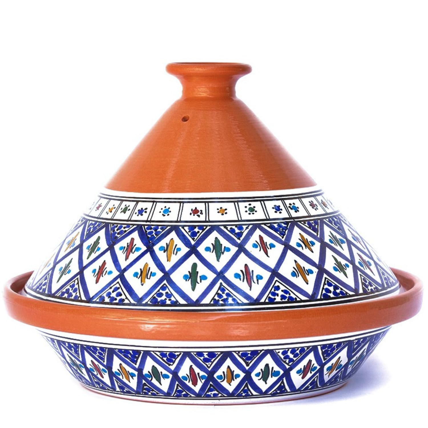 Kamsah Large Handmade Ceramic Tagine