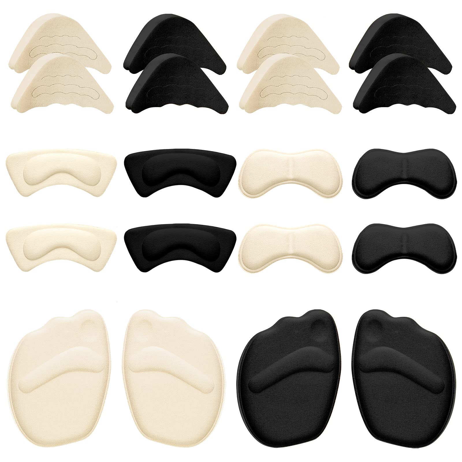 Geyoga Heel Grips & Toe Fillers