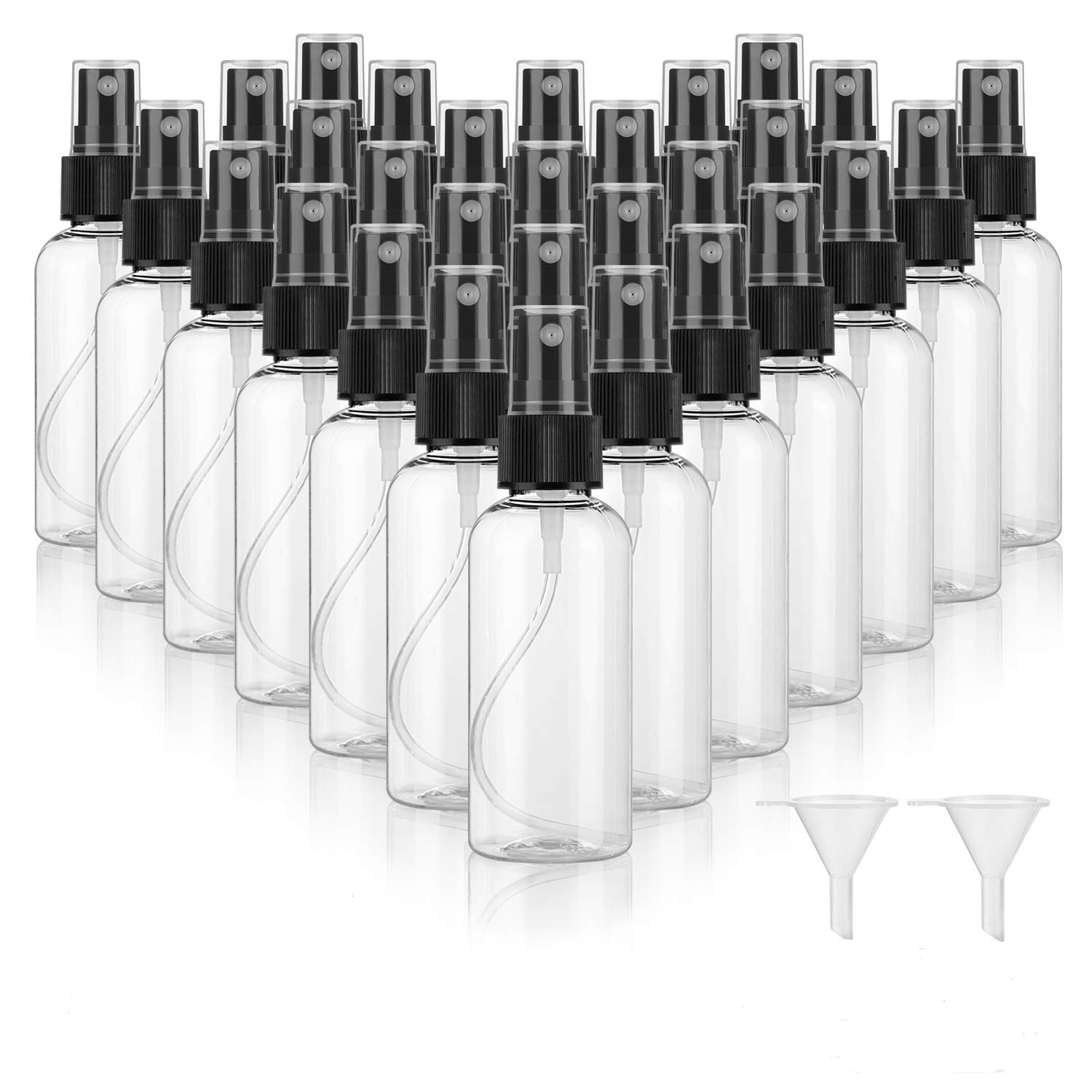Clear 2oz Fine Mist Spray Bottles (30-Pack)