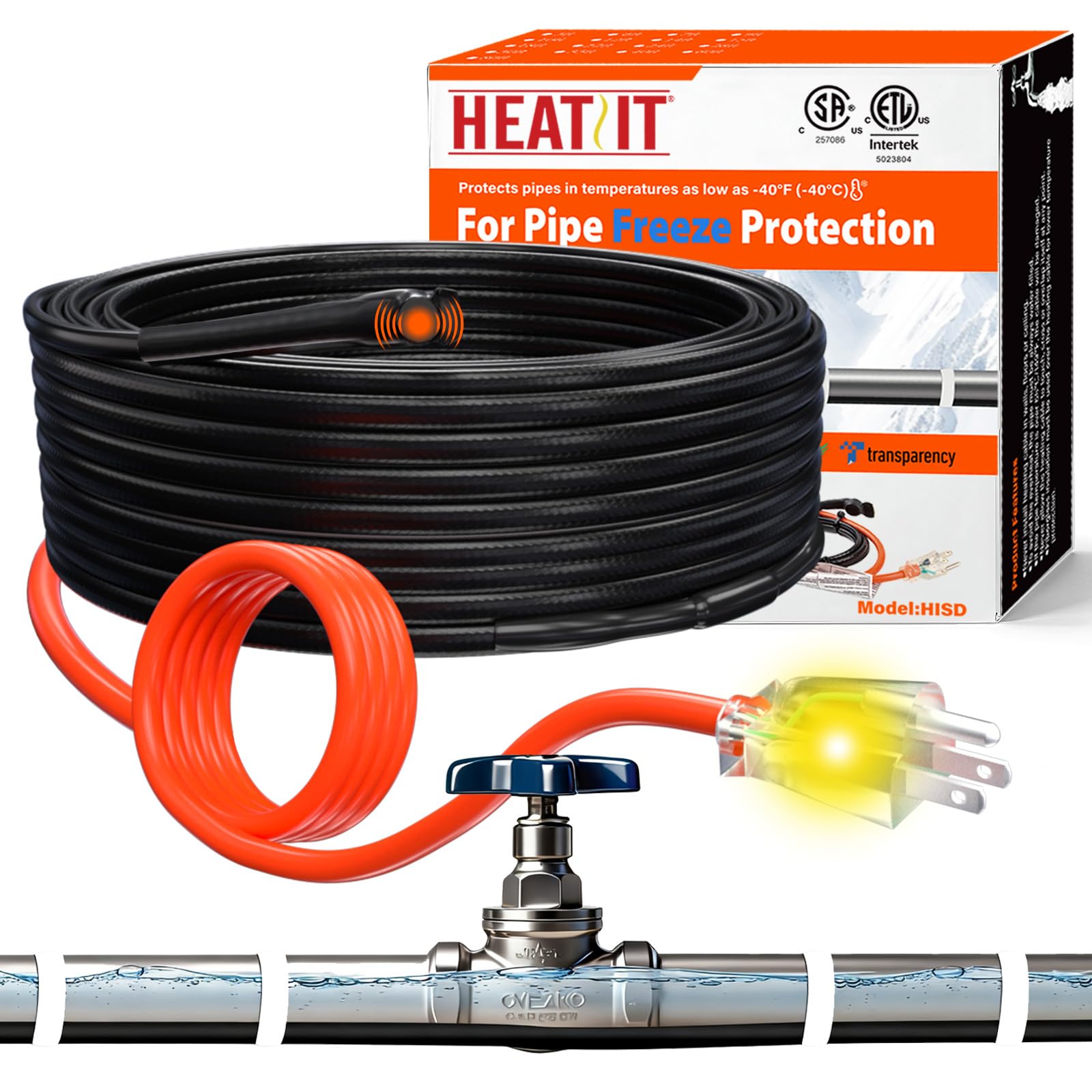 HEATIT HISD 6 ft Heating Cable