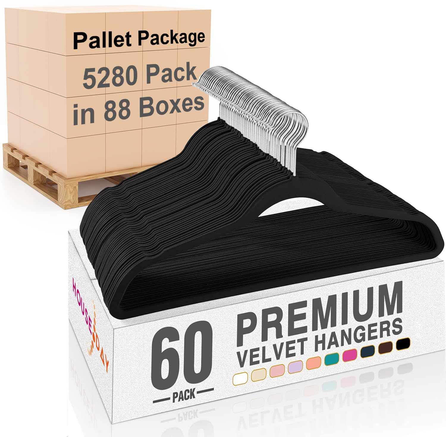 HOUSE DAY Velvet Hangers