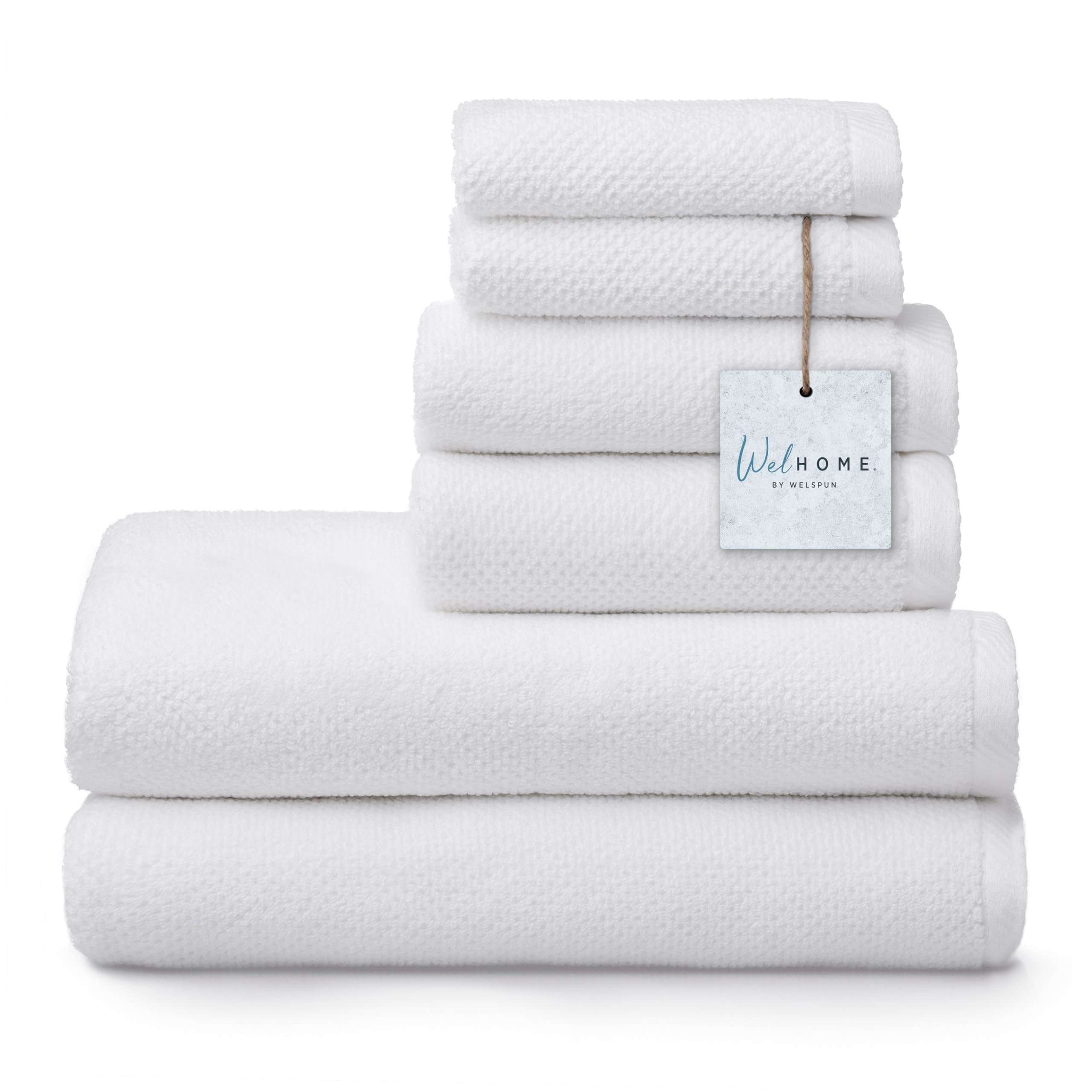 Welhome Franklin Popcorn Cotton Towel Set