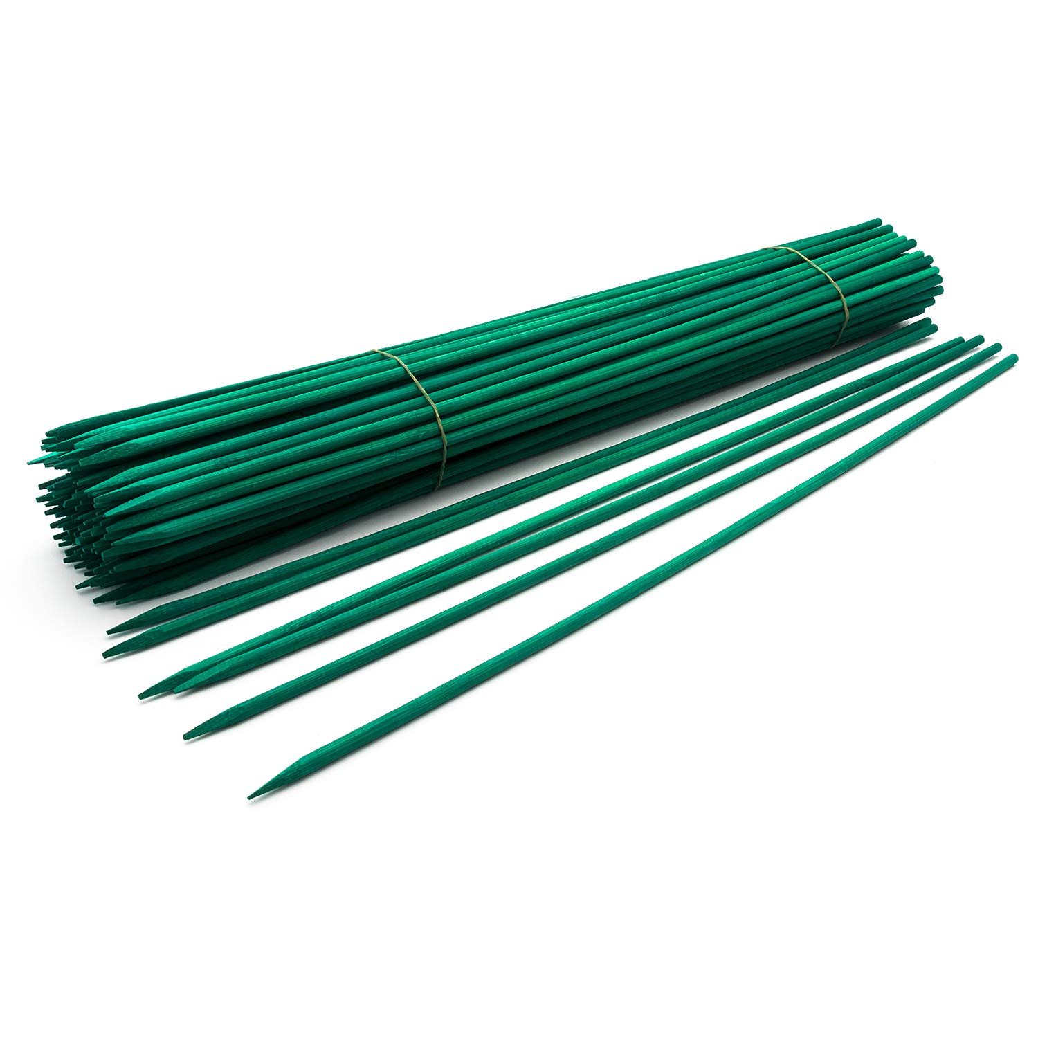 Royal Imports Green Wood Plant Stakes