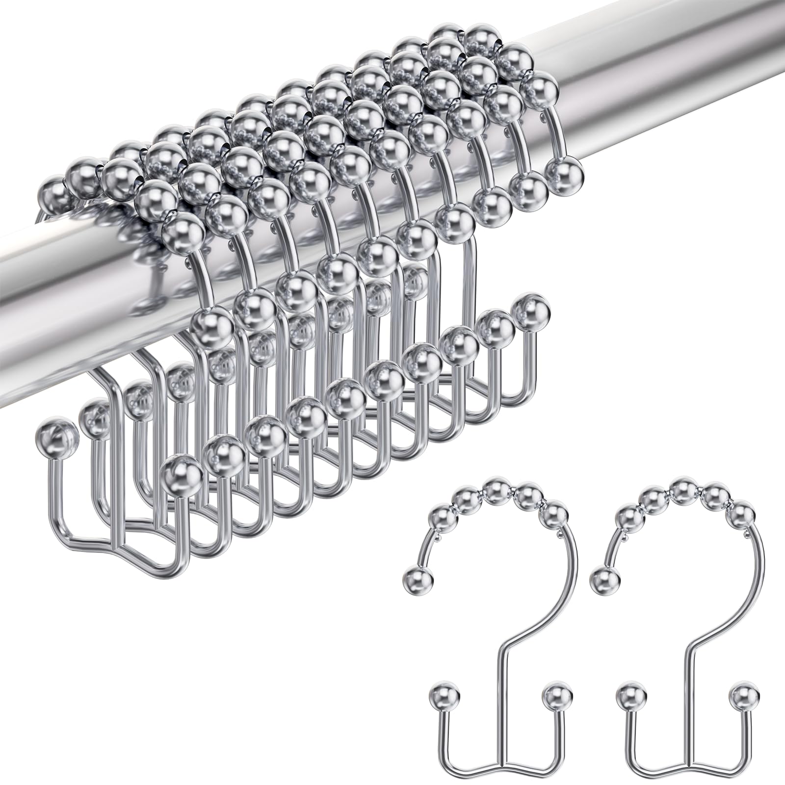 Amazer Stainless Steel Shower Hooks