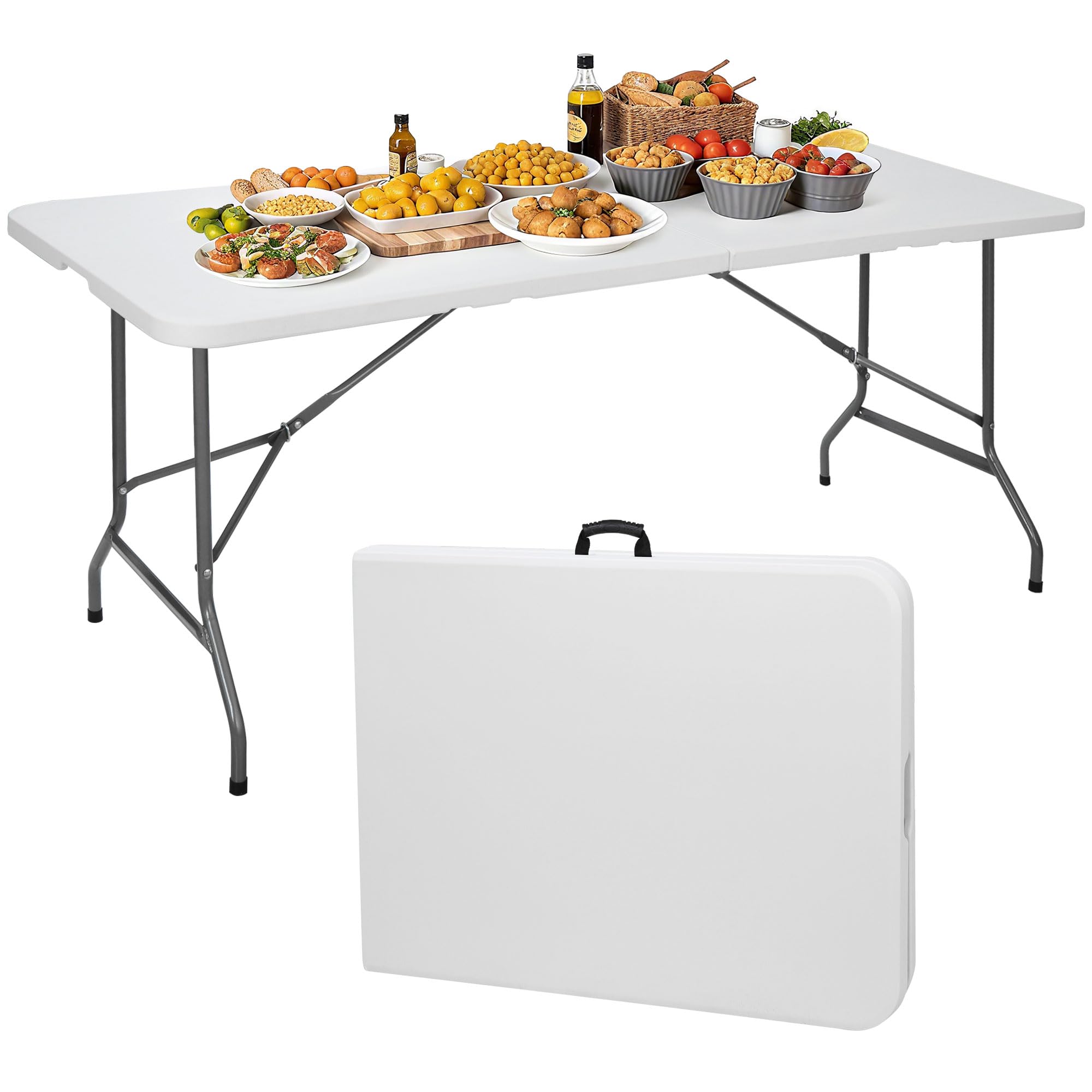ZenStyle 6ft Folding Table