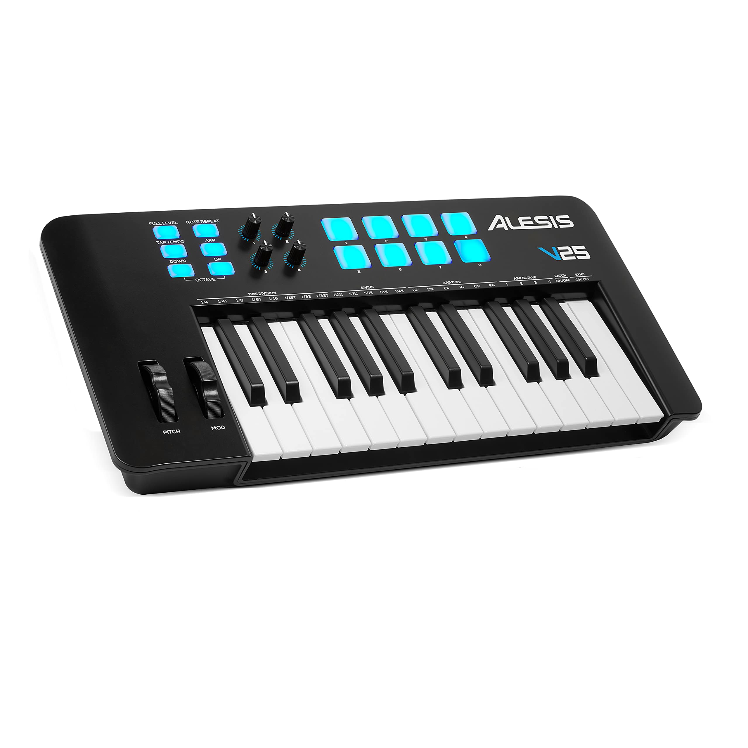 Alesis V25 MKII — 25 Full-Size Keys with Pads and Assignable Controls