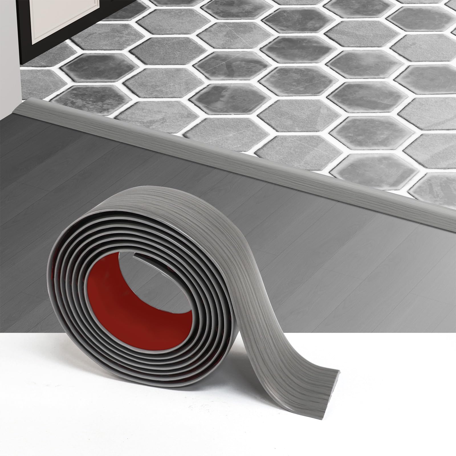 PVC Self-Adhesive Transition Strip (4ft)