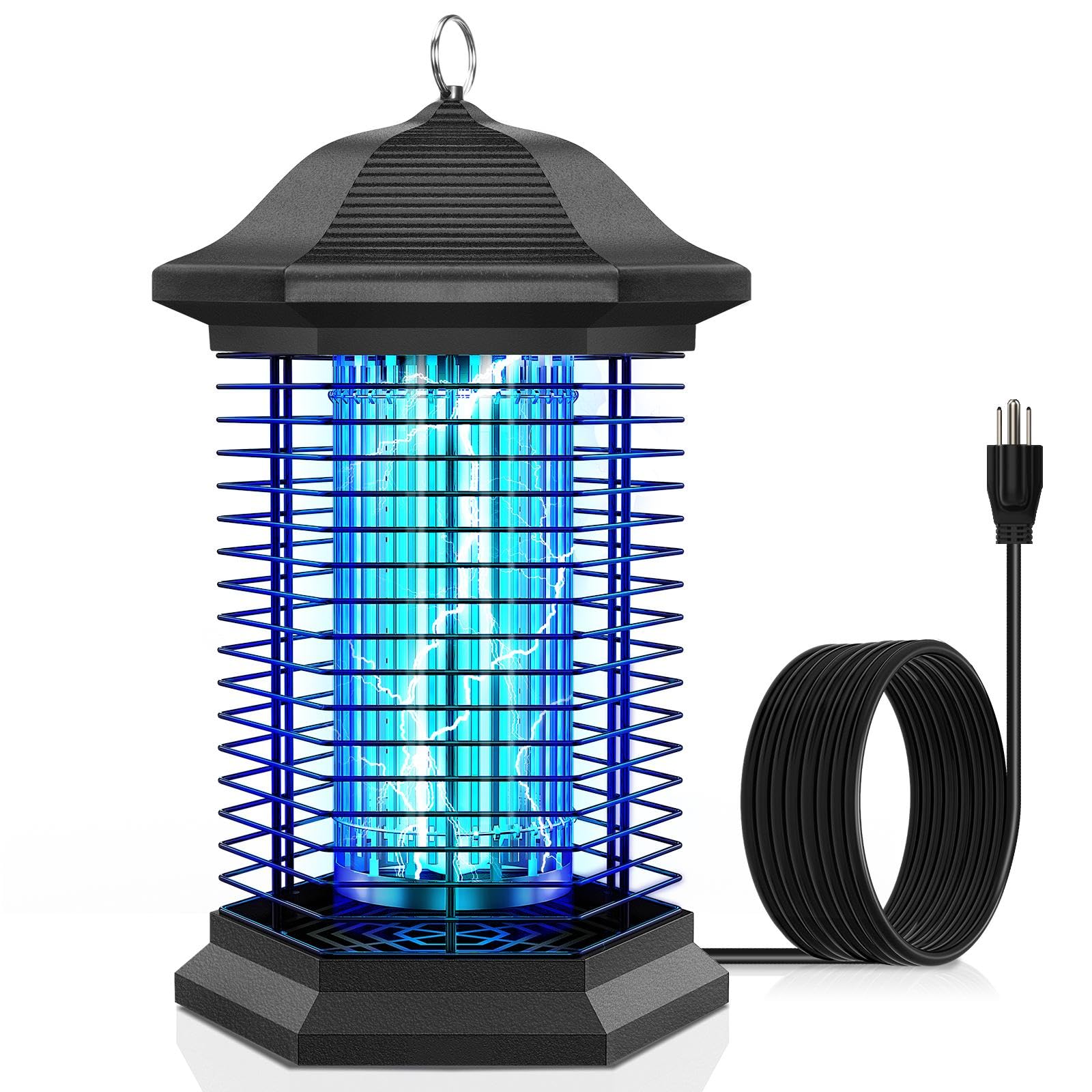 AMUFER Bug Zapper — 18W, 4400V Grid, UL Tested and Flame‑Resistant