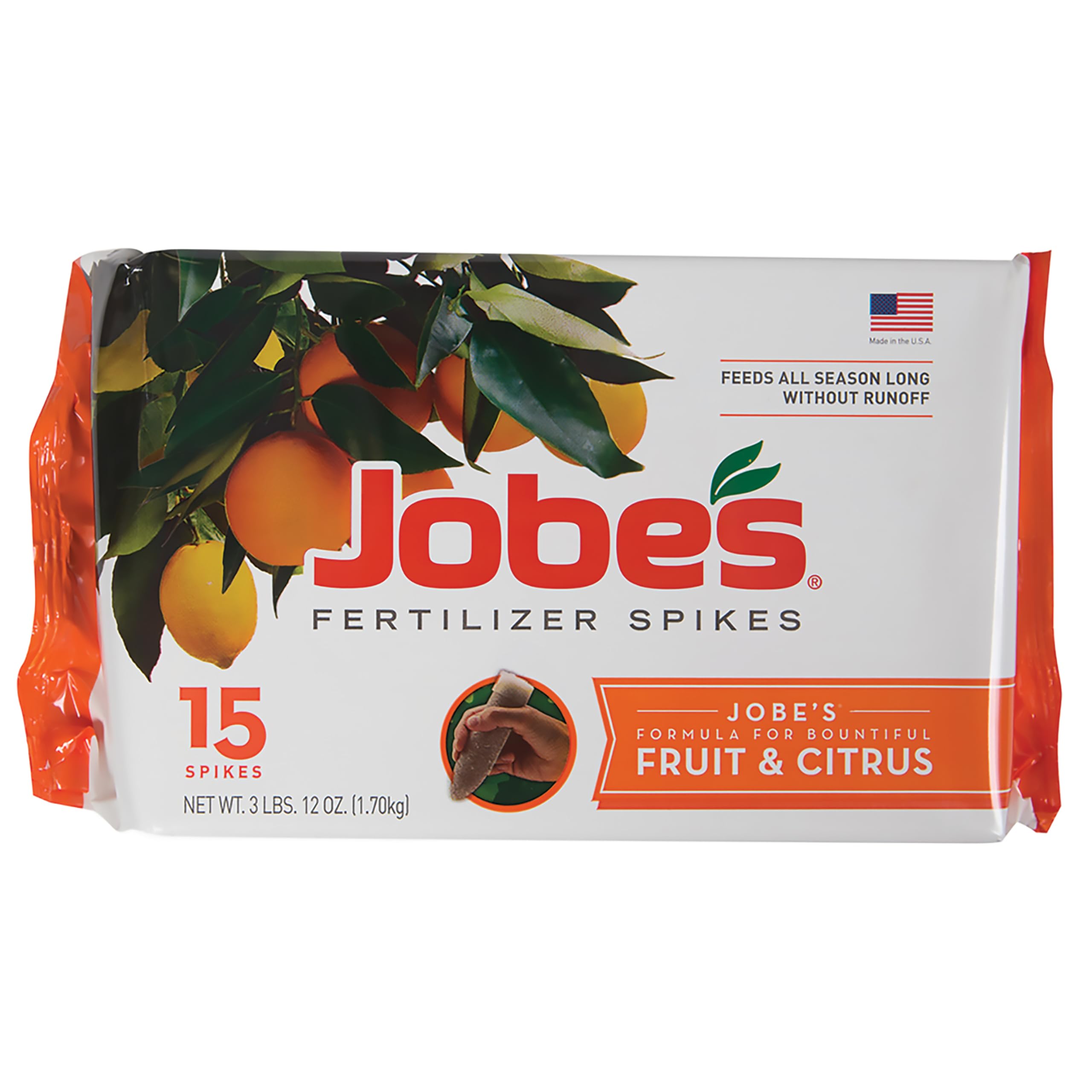 Jobe's Fruit & Citrus Fertilizer Spikes