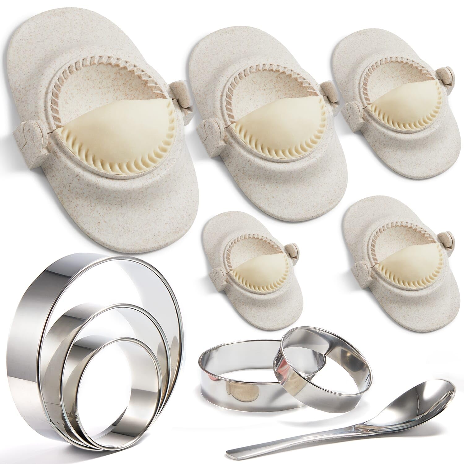 MUMSUNG Empanada Maker Set (5 sizes)