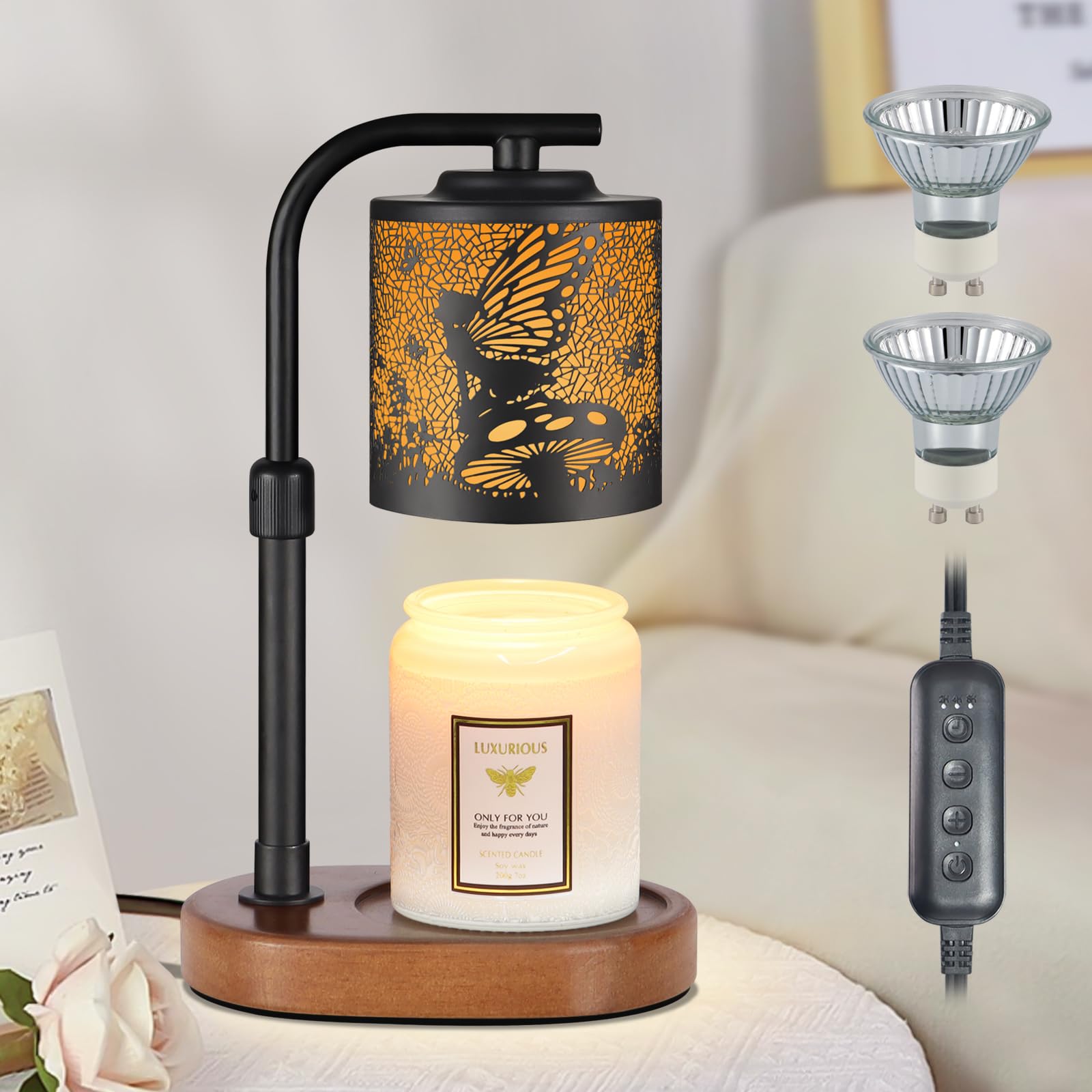 Flower Fairy Candle Warmer Lamp