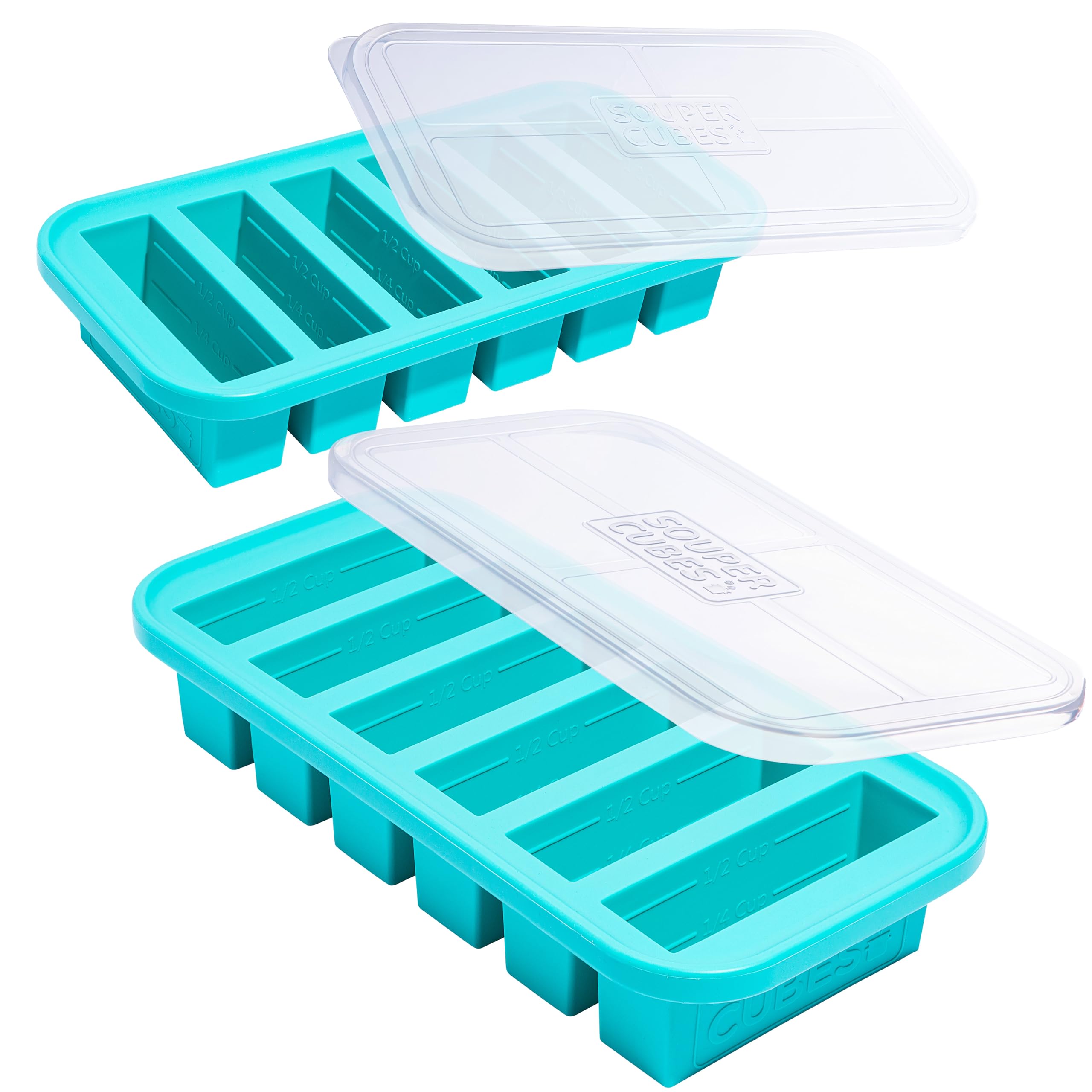 Souper Cubes 1/2-Cup Silicone Freezer Molds