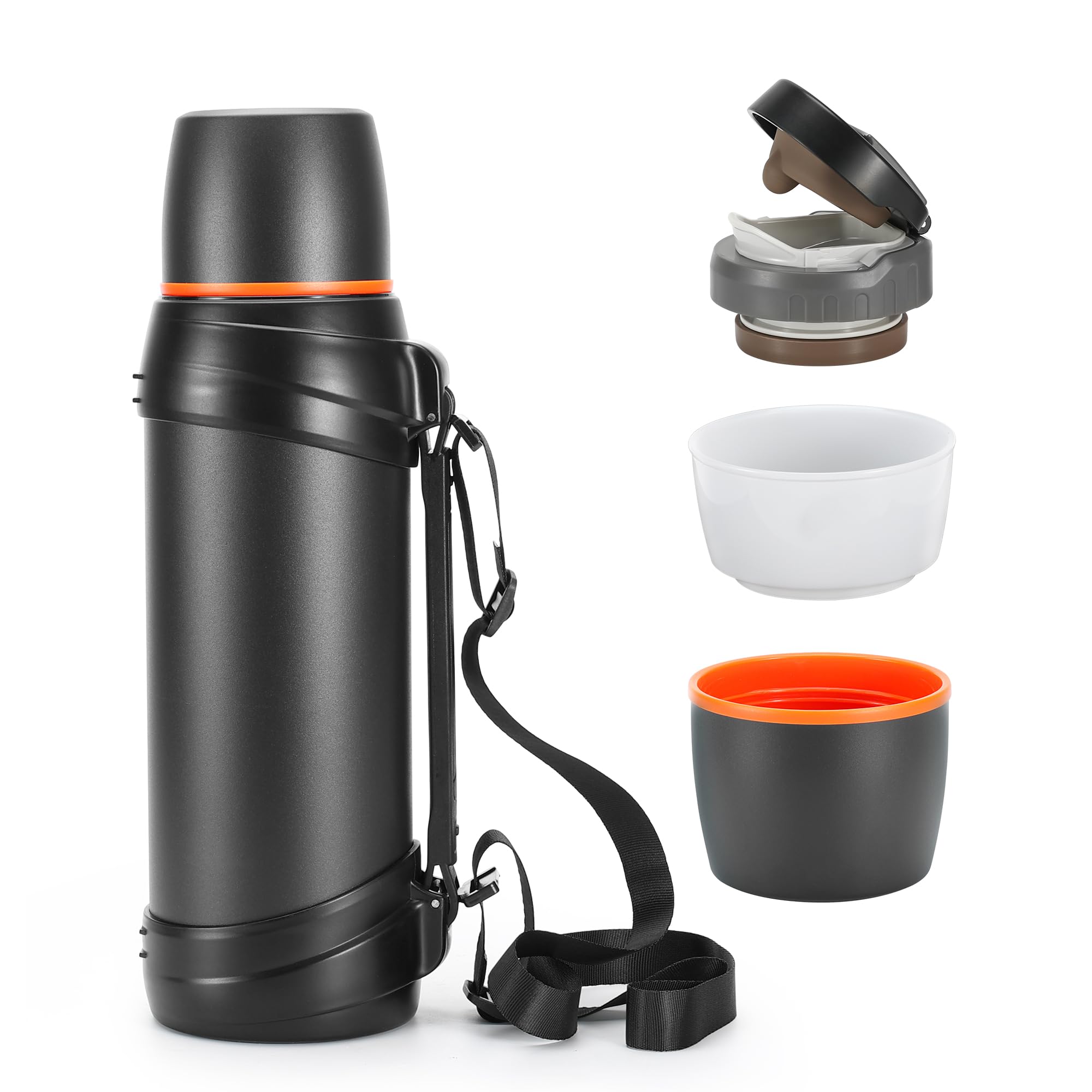 OKADI 85oz Vacuum Coffee Thermos