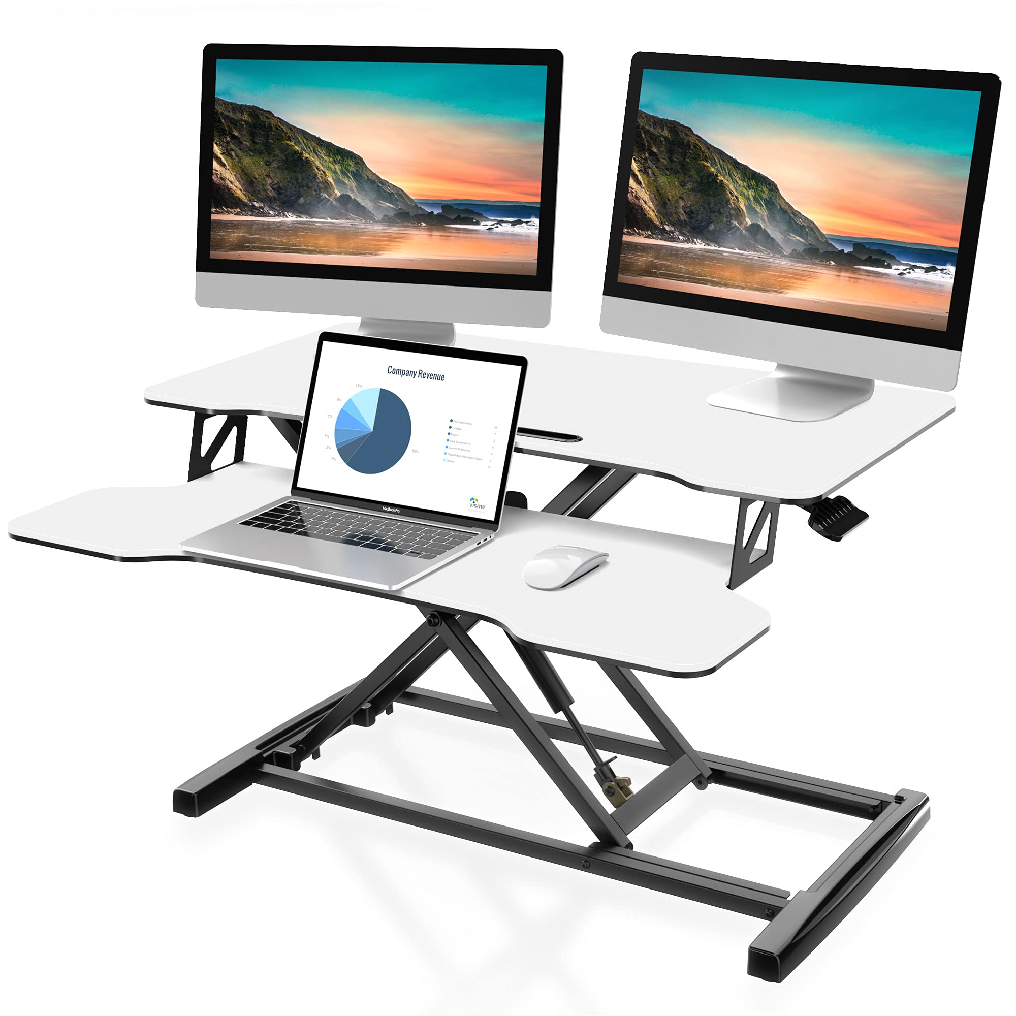 FITUEYES 32-inch Standing Desk Converter