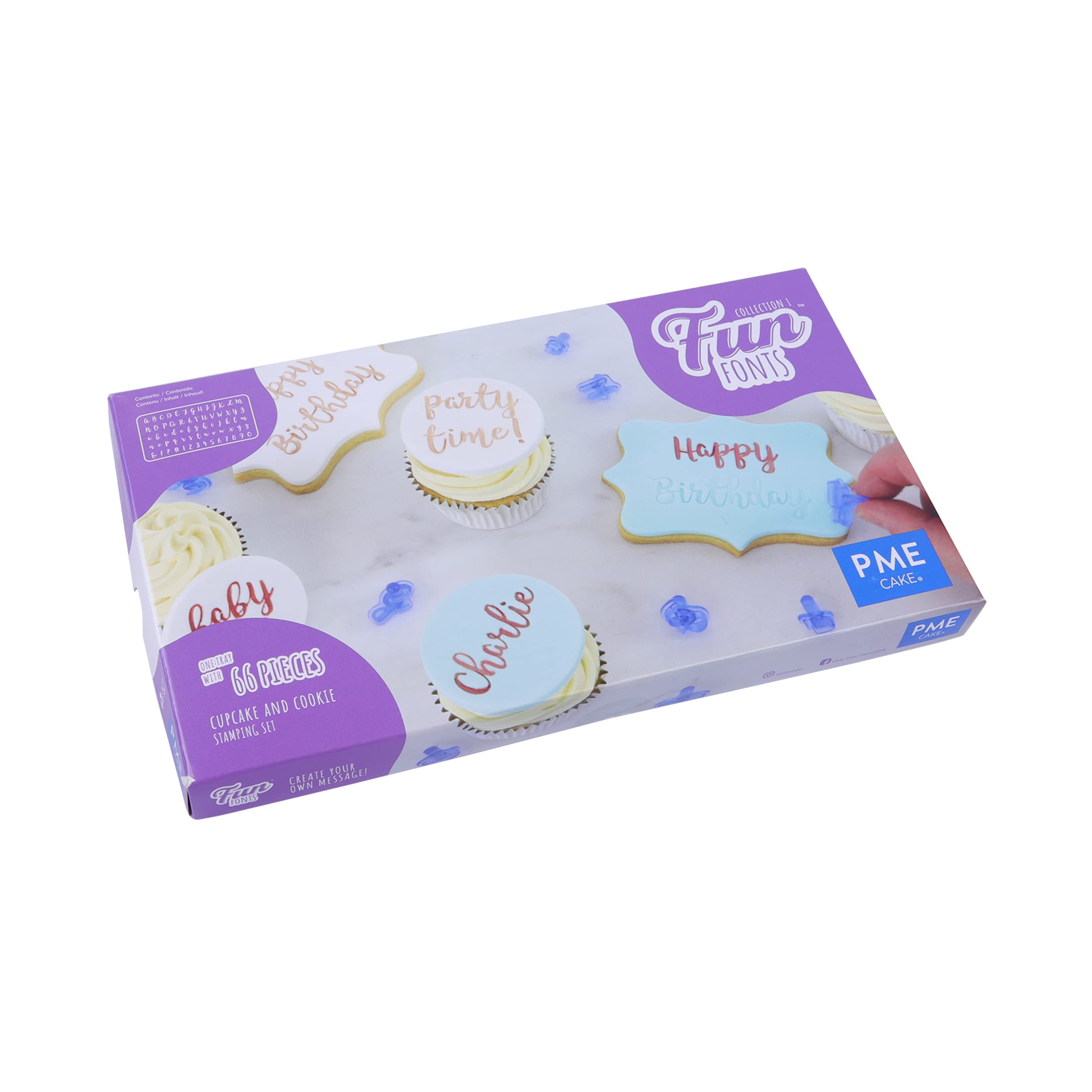 PME Fun Fonts Stamping Set