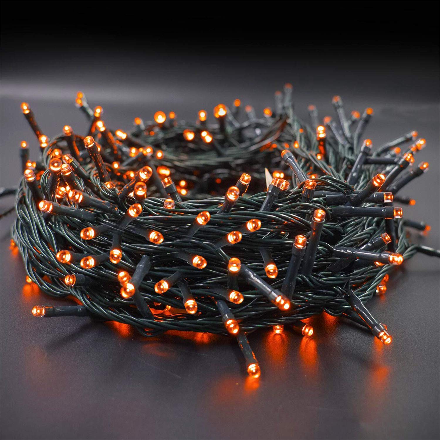 Twinkle Star 200 LED Orange String Lights