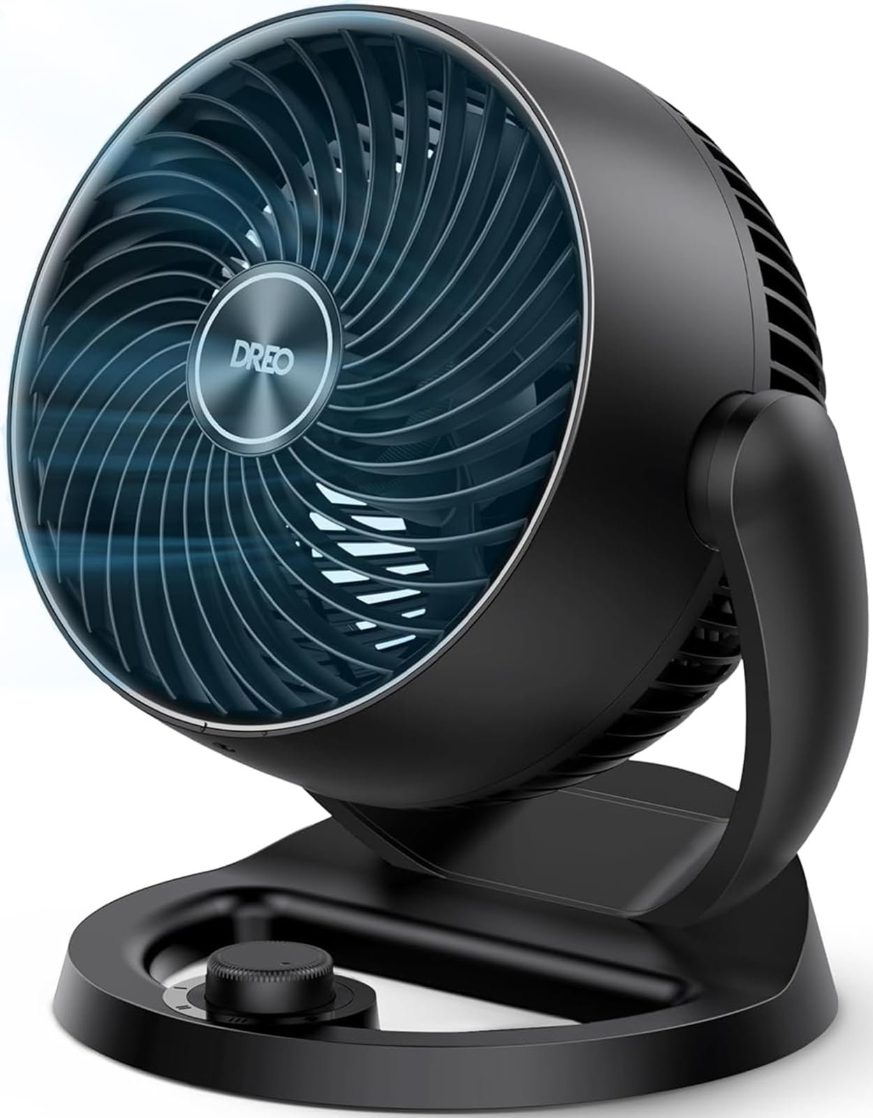 DREO 12" Fan for Bedroom — Powerful 70 ft Airflow, Quiet Circulation