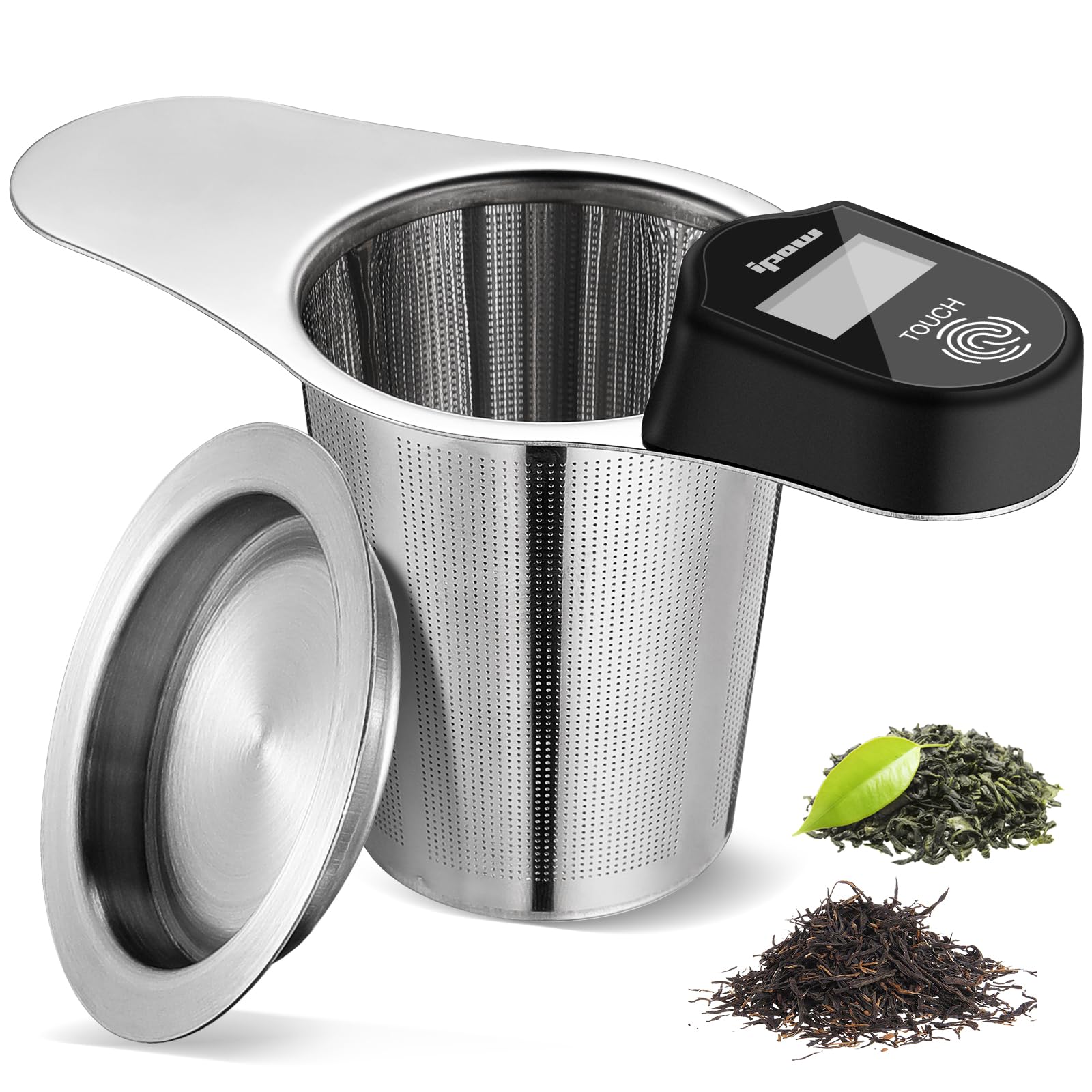 IPOW Stainless Steel Infuser with Thermometer