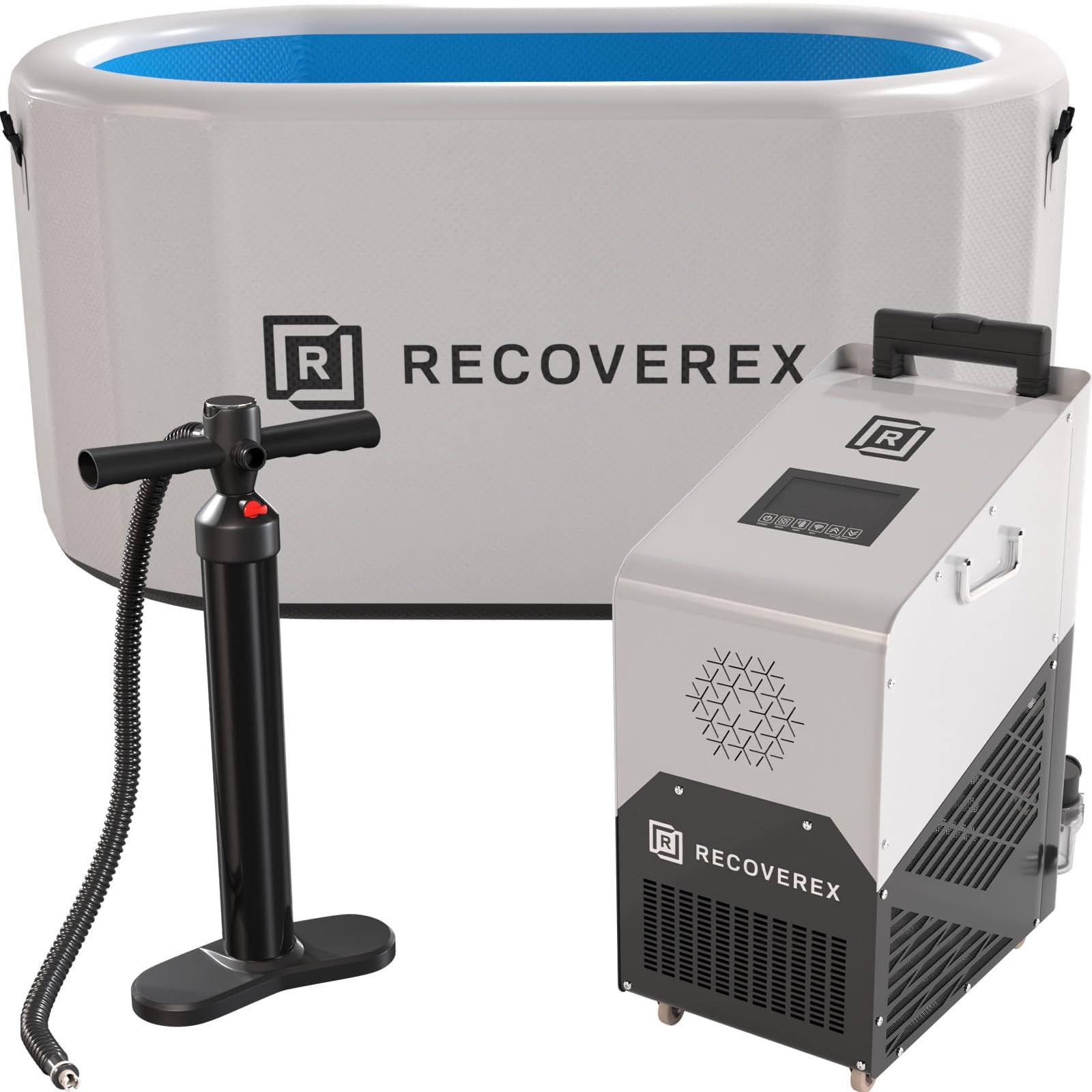 RECOVEREX Cold Plunge Tub with Chiller