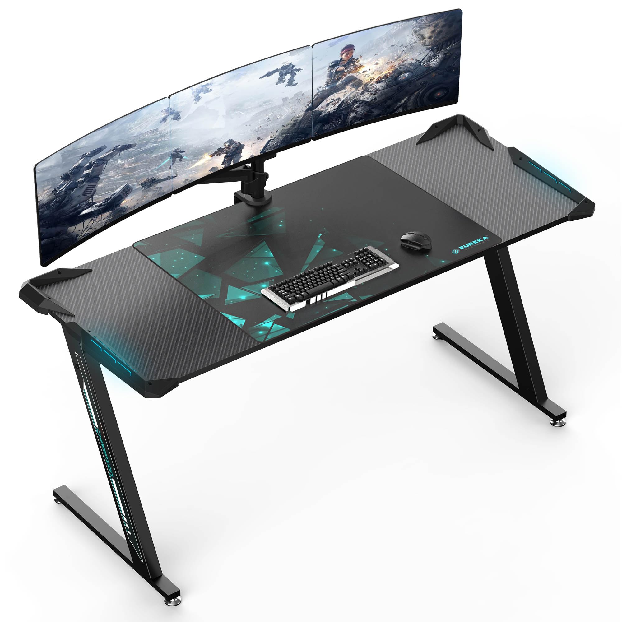 Eureka Ergonomic Gaming Desk