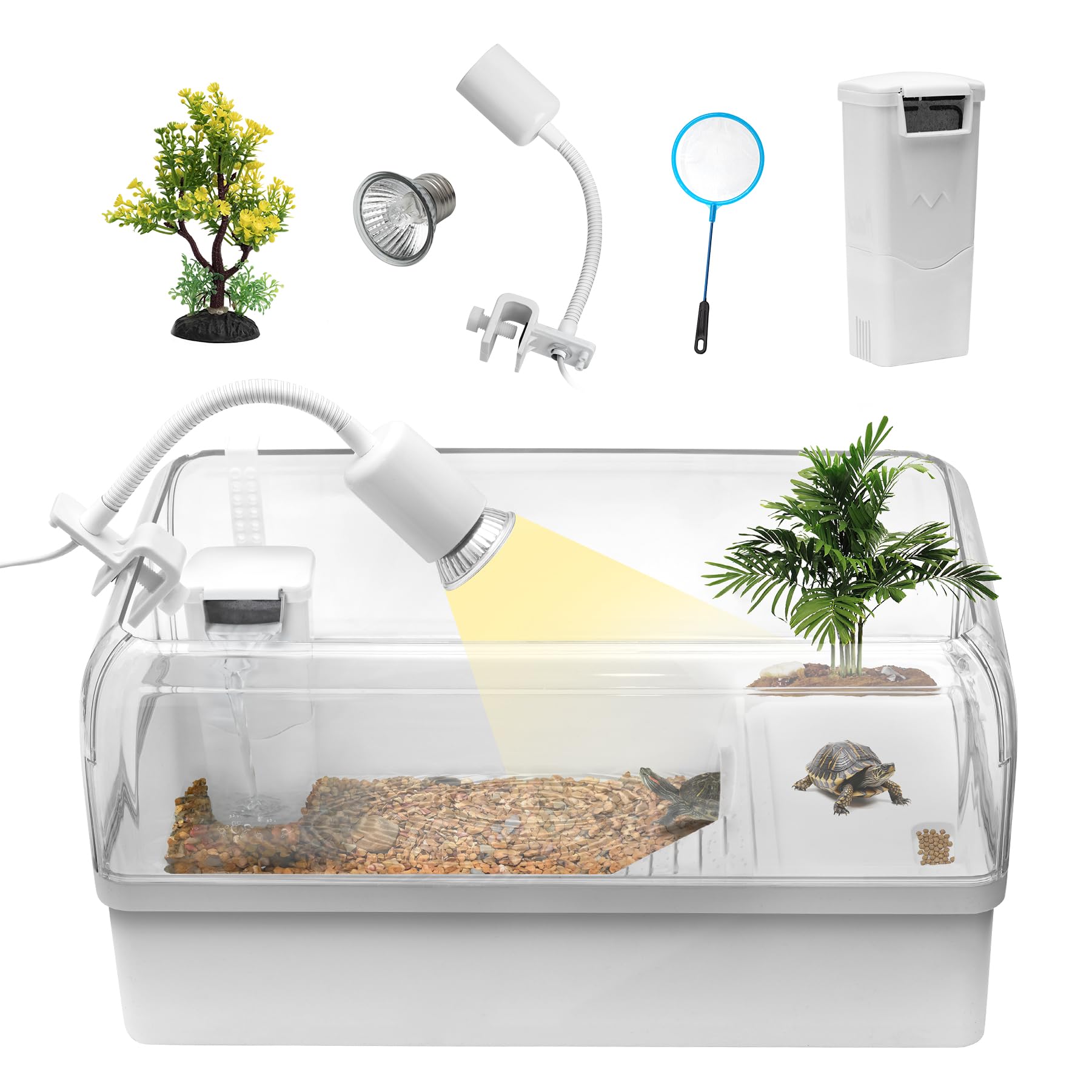 Turtle Tank Acrylic Habitat Kit