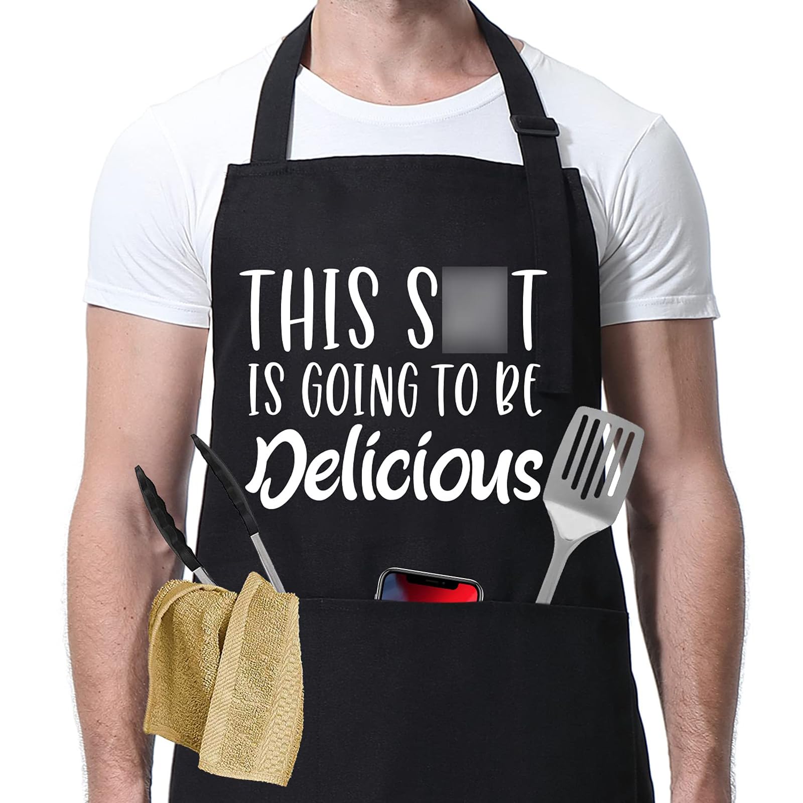 Miracu Funny Cotton Apron