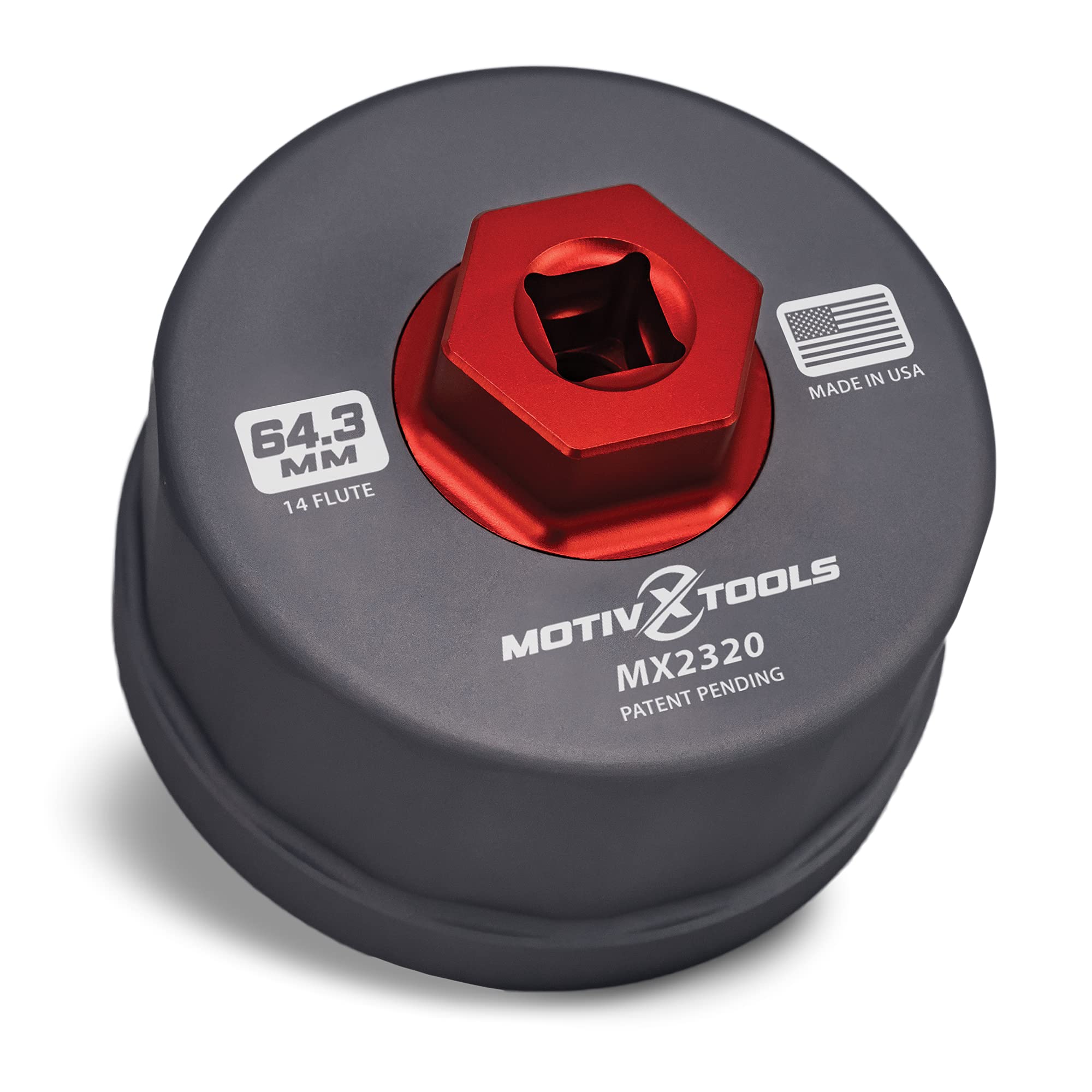 Motivx 64.3mm 14-Flute Oil Filter Wrench