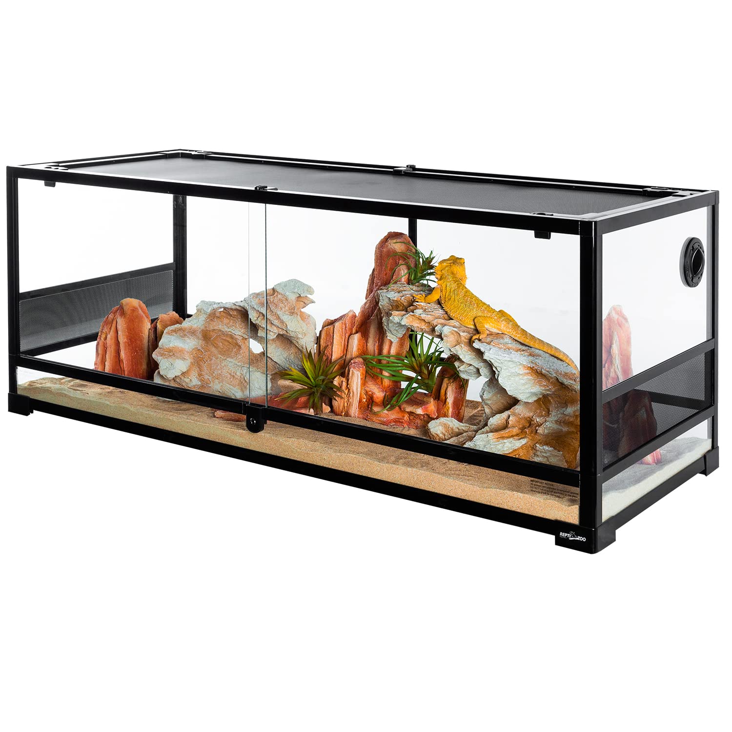 REPTI ZOO Tempered Glass Terrarium