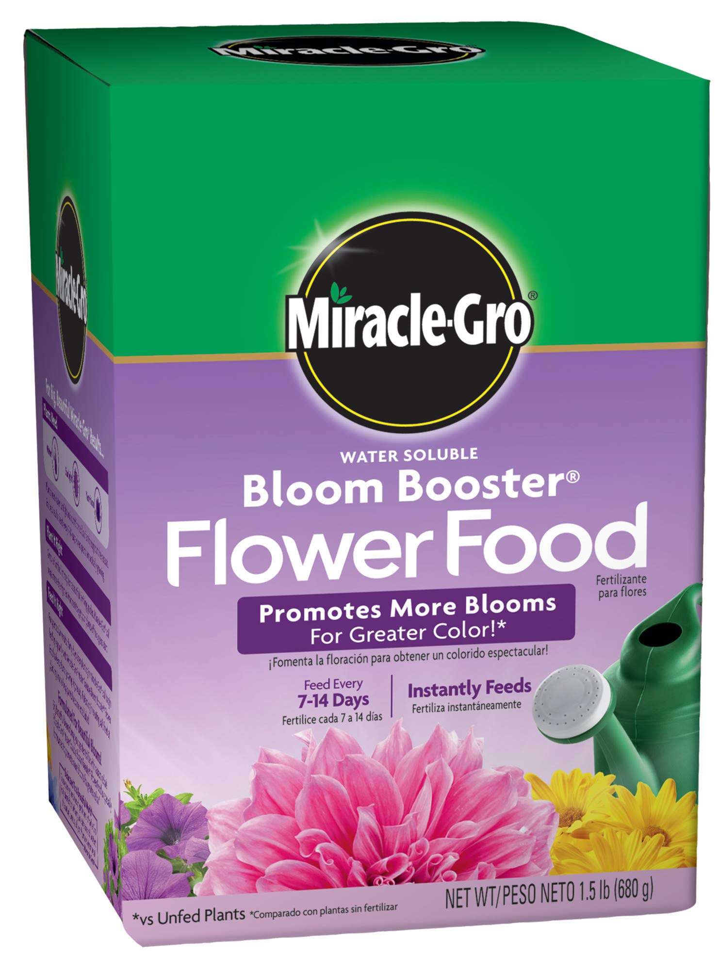 Miracle-Gro Water Soluble Bloom Booster Flower Food (1.5 lb.)