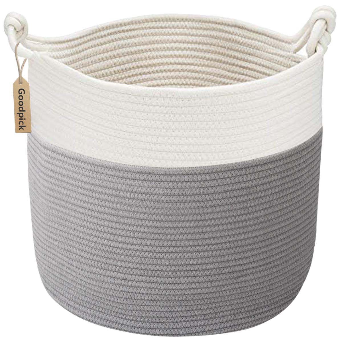 Goodpick Cotton Rope Storage Basket