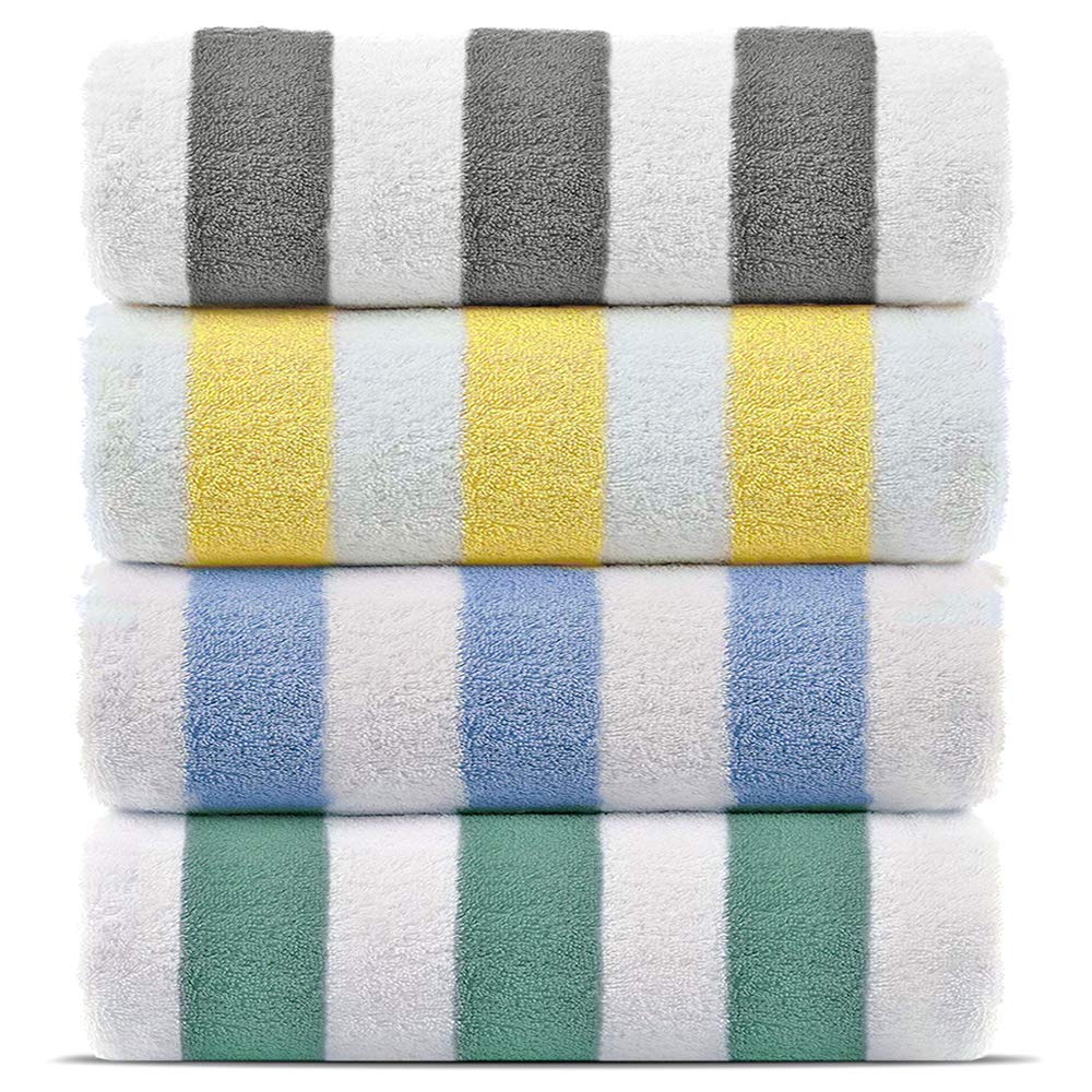 Chakir Turkish Cabana Stripe Towels (4-Pack)