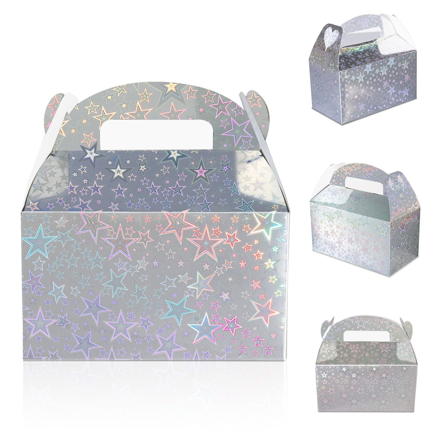 Naleyber Iridescent Gable Boxes (24-Pack)