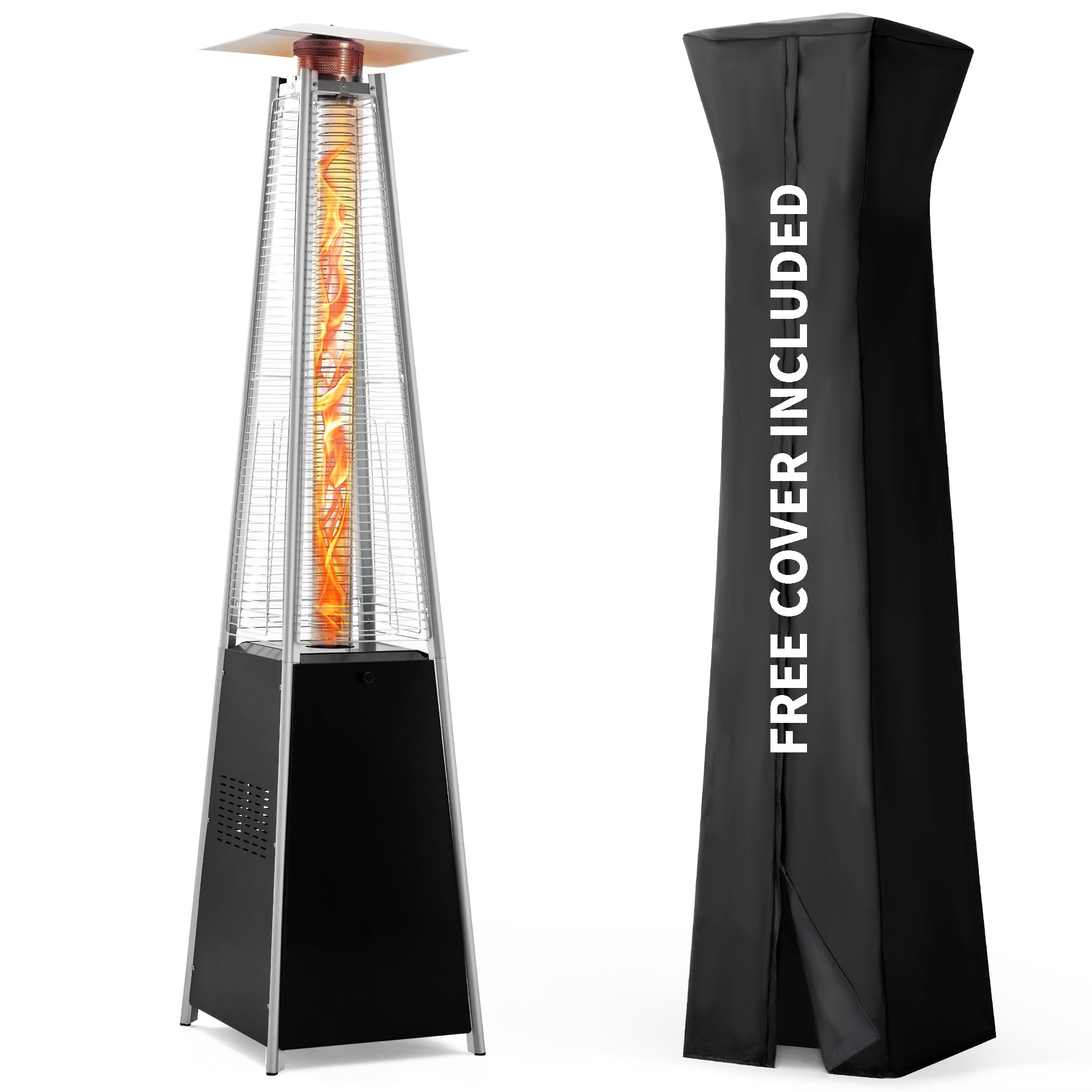 Pamapic 48,000 BTU Pyramid Patio Heater